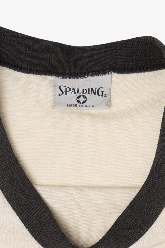 Vintage Gray Spalding Pro Team Single Stitch T-Shirt (1990s)