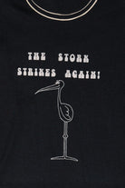 Vintage "The Stork Strikes Again" Ringer T-Shirt (1980s)