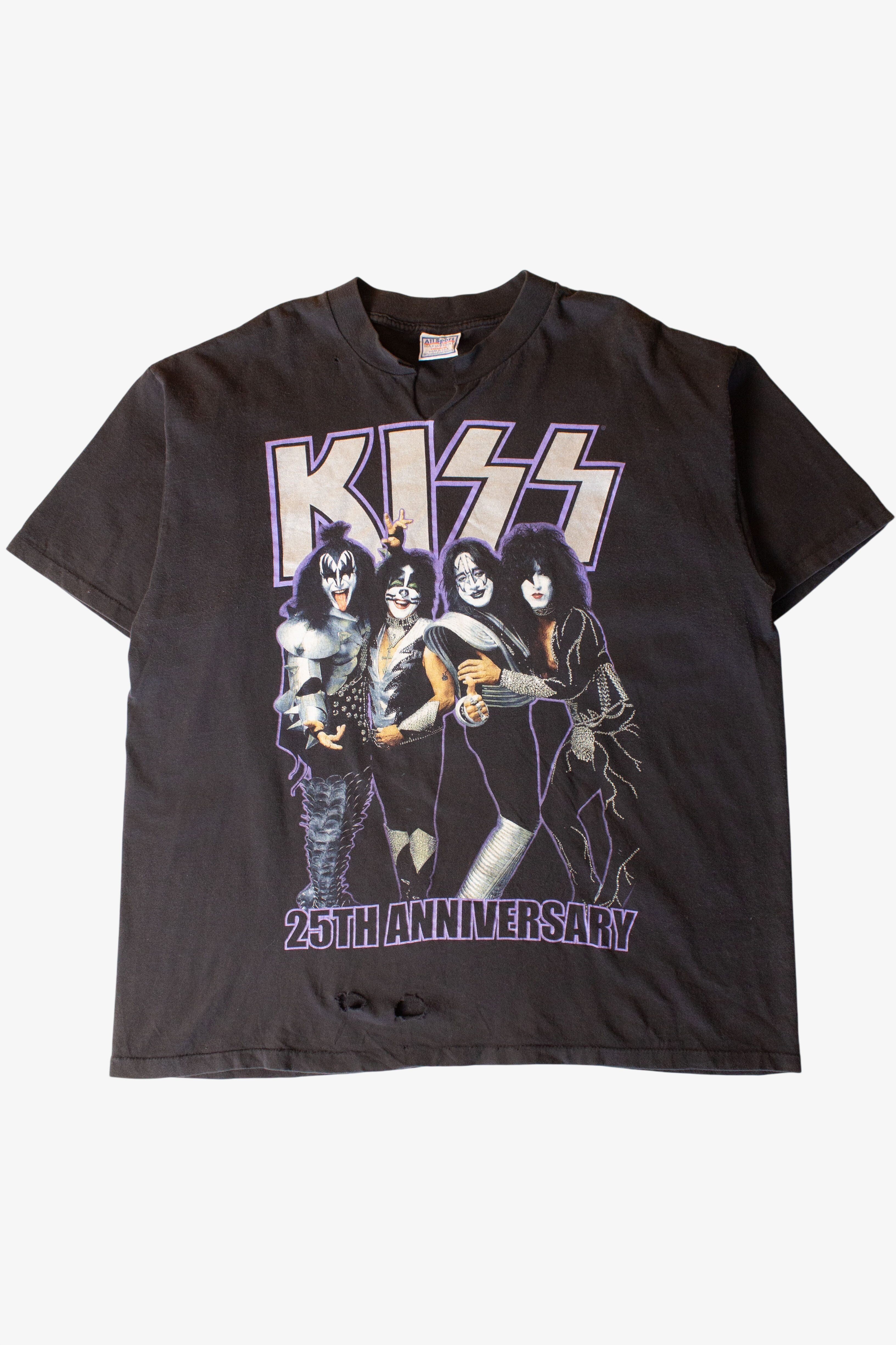Vintage Distressed KISS 25th Anniversary T-Shirt (1990s) – Ragstock