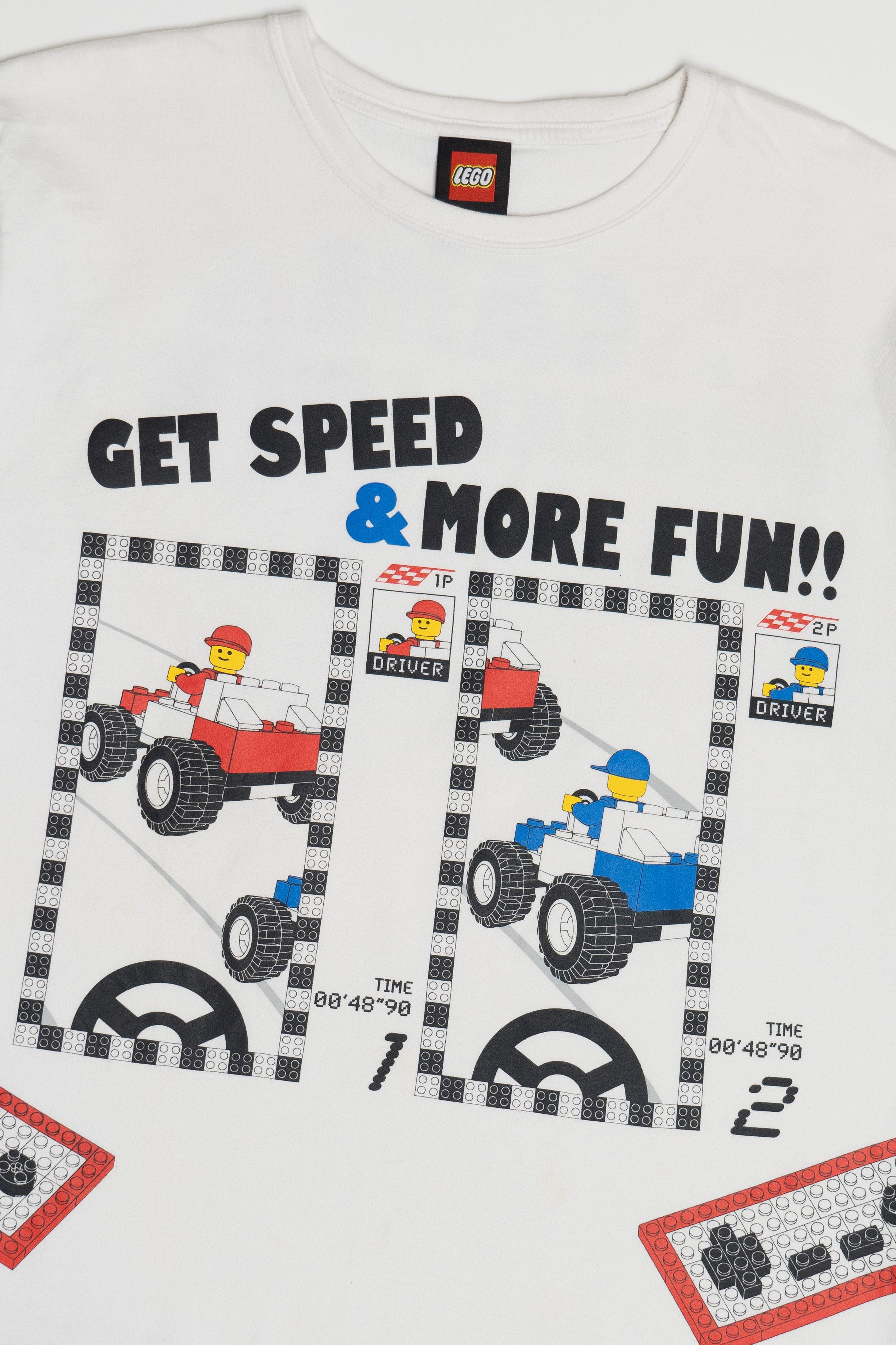 Lego Japan "Get Speed & More Fun!!" Racing T-Shirt (2010s)