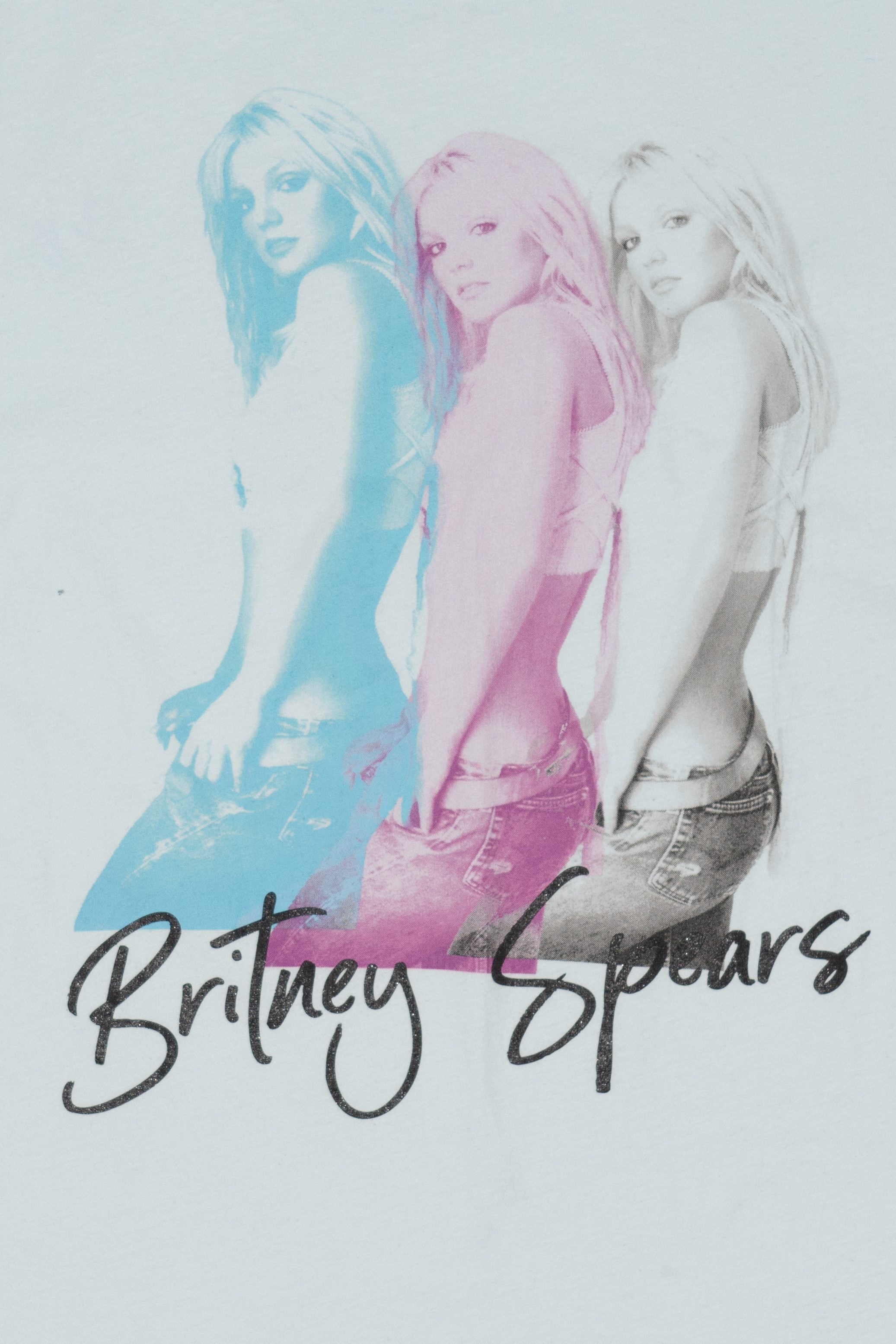 Light Blue Britney Spears T-Shirt (2010s)