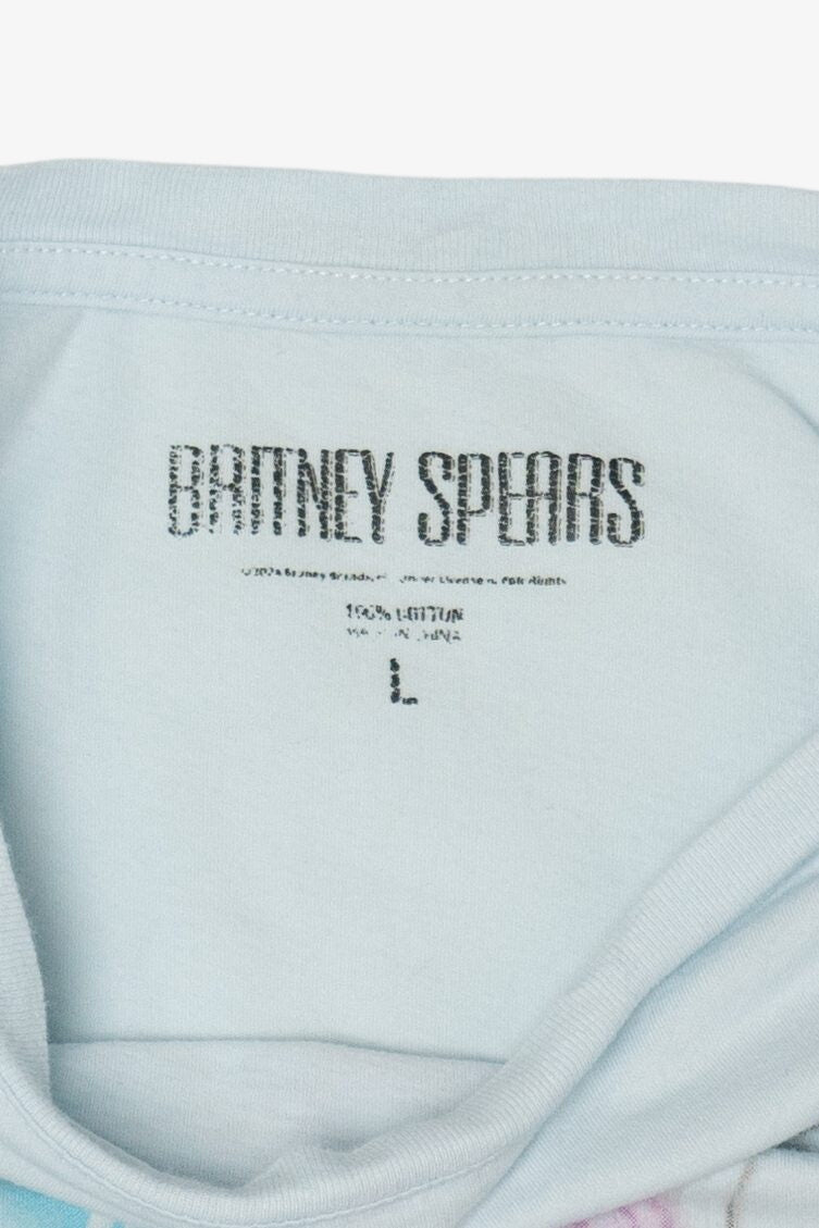 Light Blue Britney Spears T-Shirt (2010s)