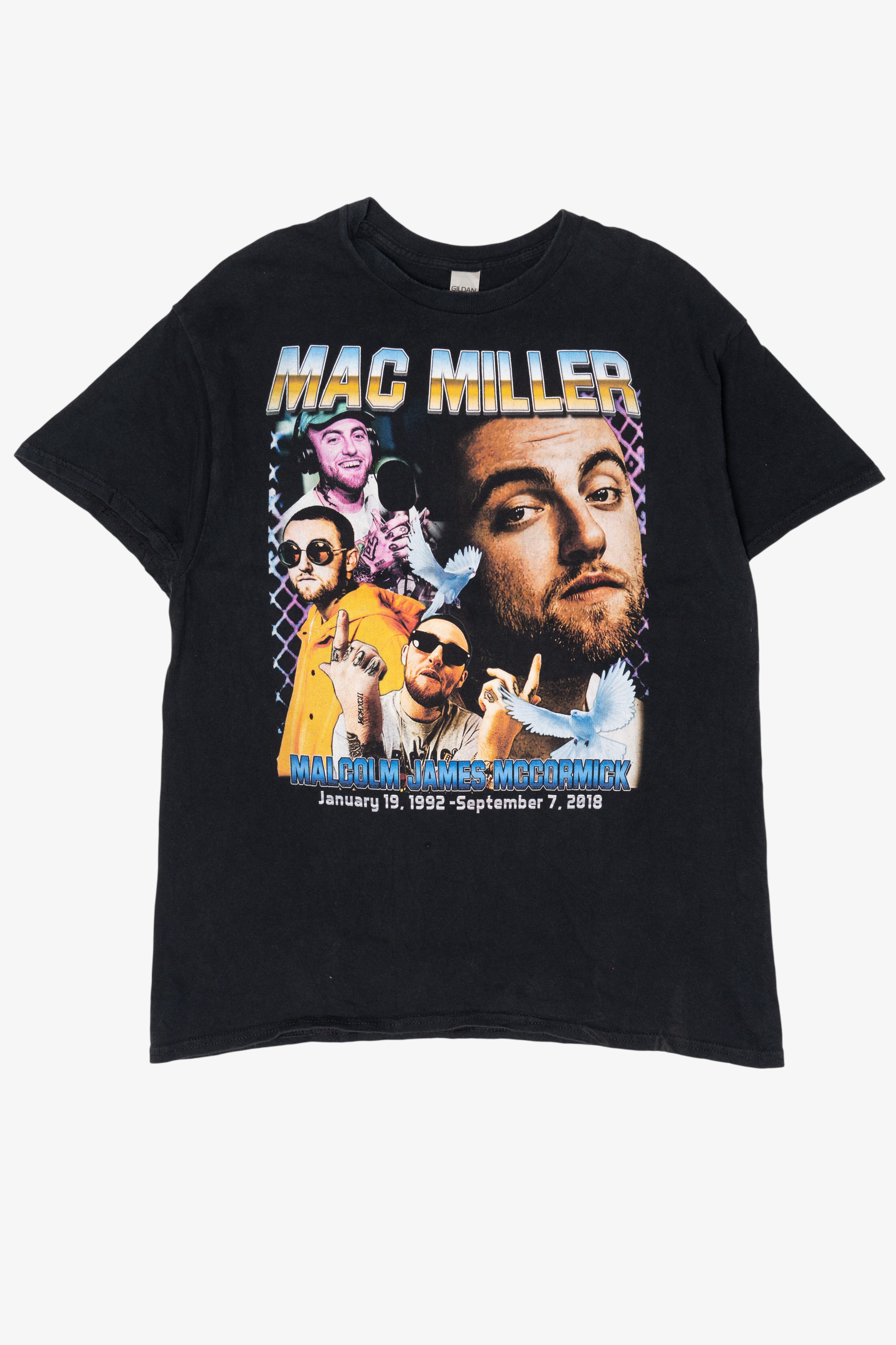 Black Mac Miller T-Shirt (2010s)