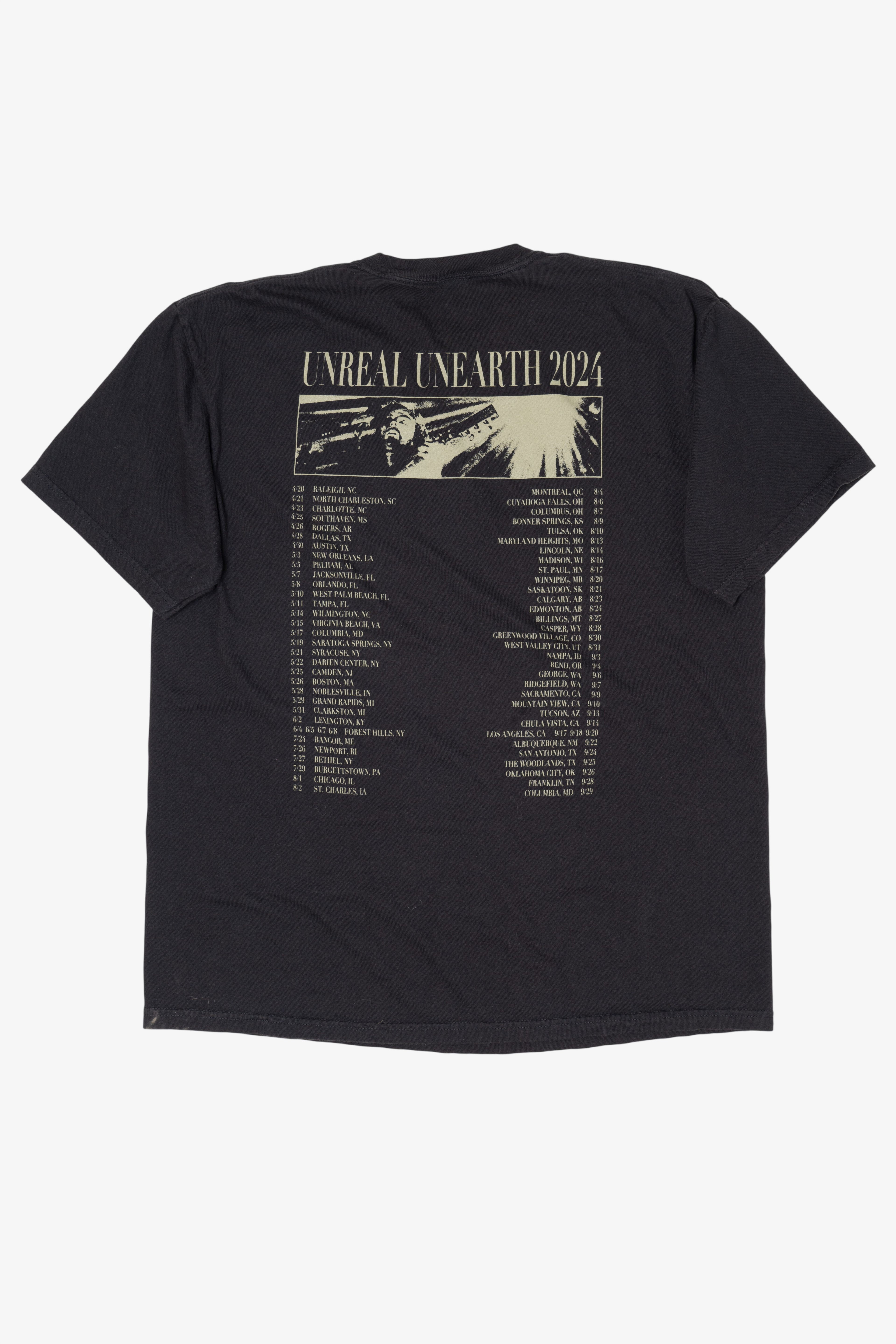 Hozier Unreal Unearth Tour T-Shirt (2020s)
