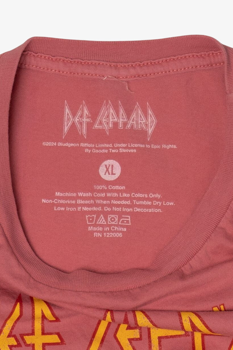 Pink Def Leppard Pyromania T-Shirt (2020s)