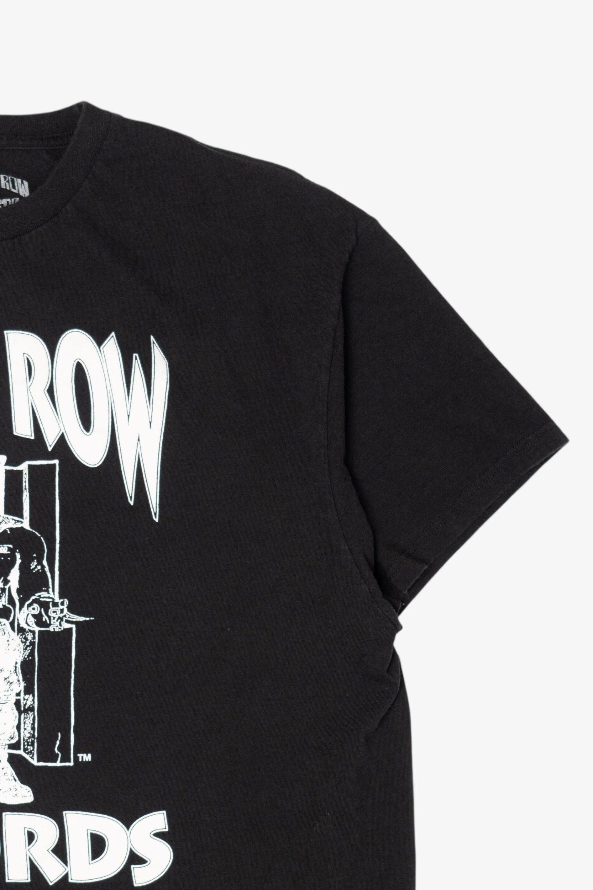 Black Death Row Record T-Shirt (2020s)