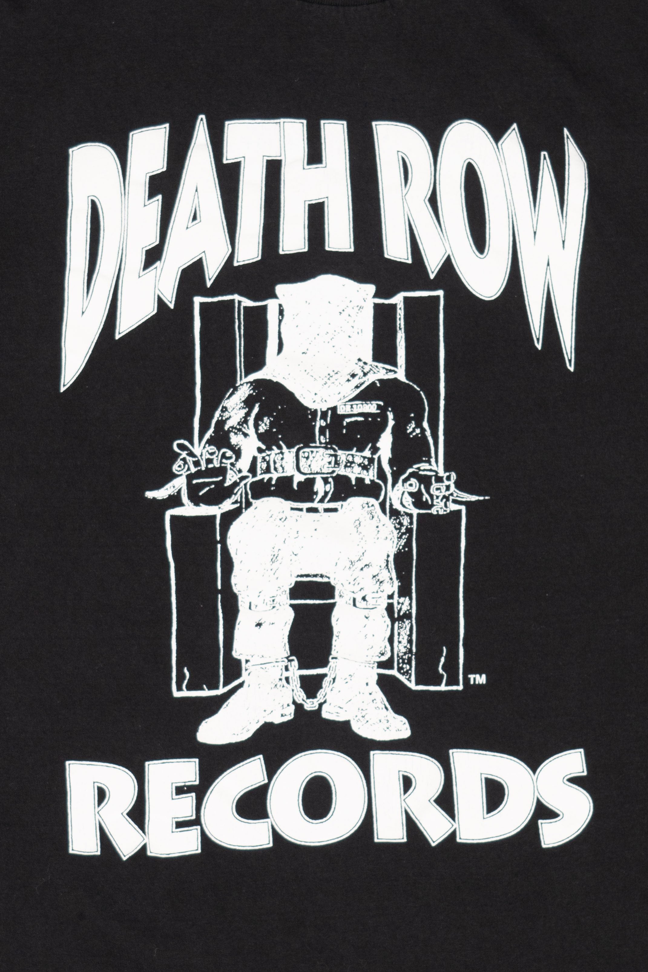 Black Death Row Record T-Shirt (2020s)