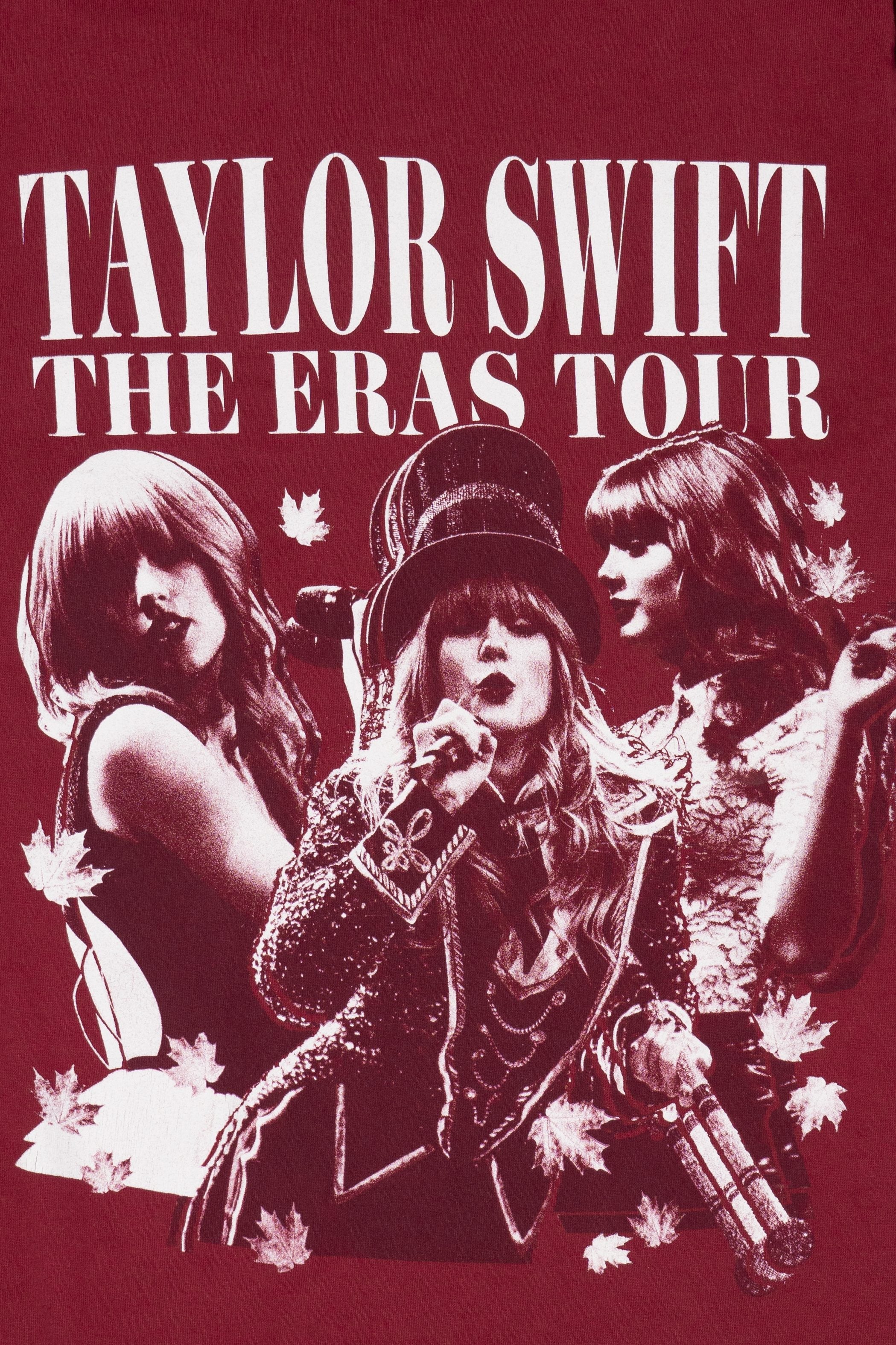 Red Taylor Swift The Eras Tour T-Shirt (2020s)