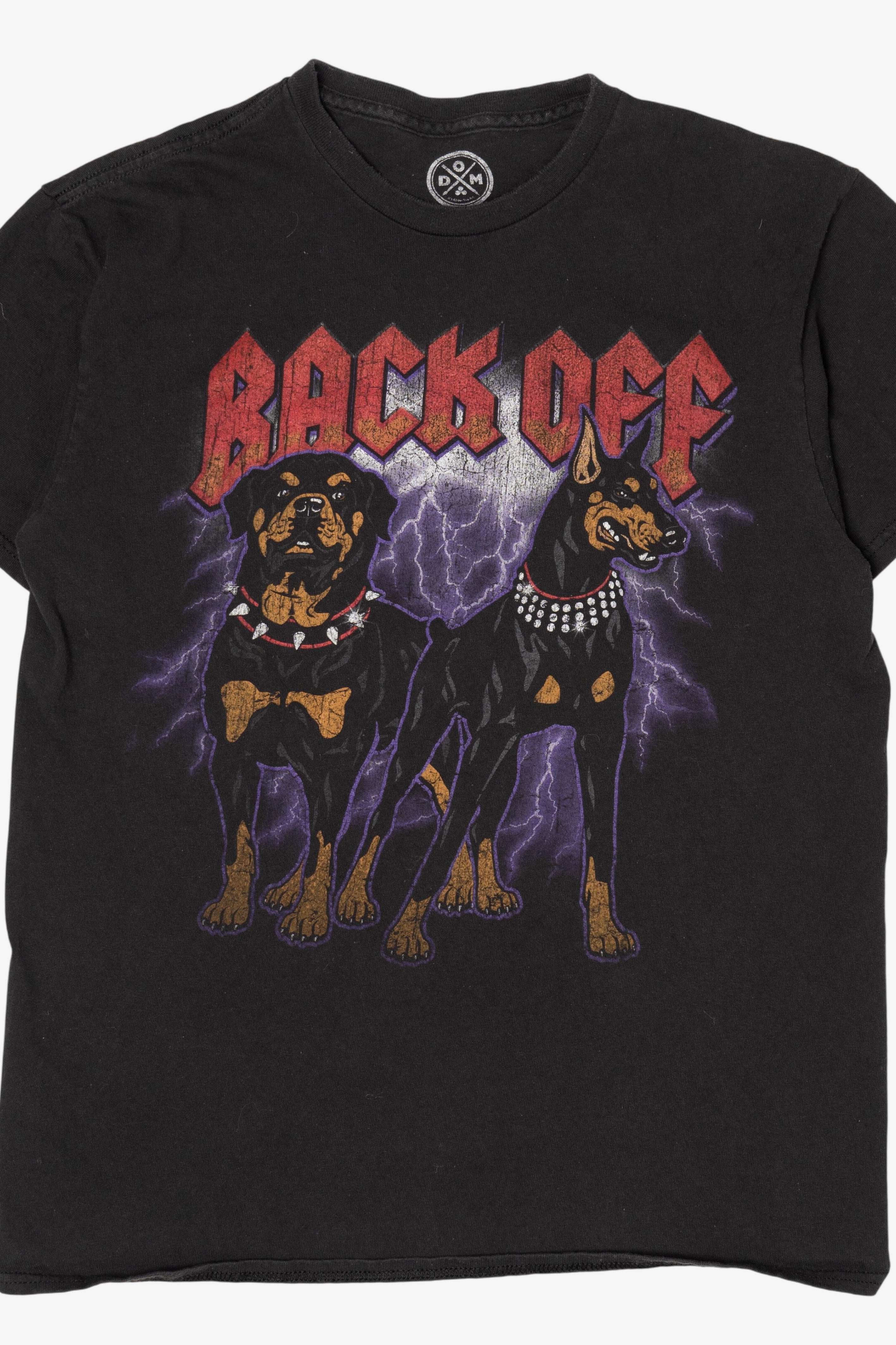 Black "Back Off" Guard Dogs T-Shirt (2010s)