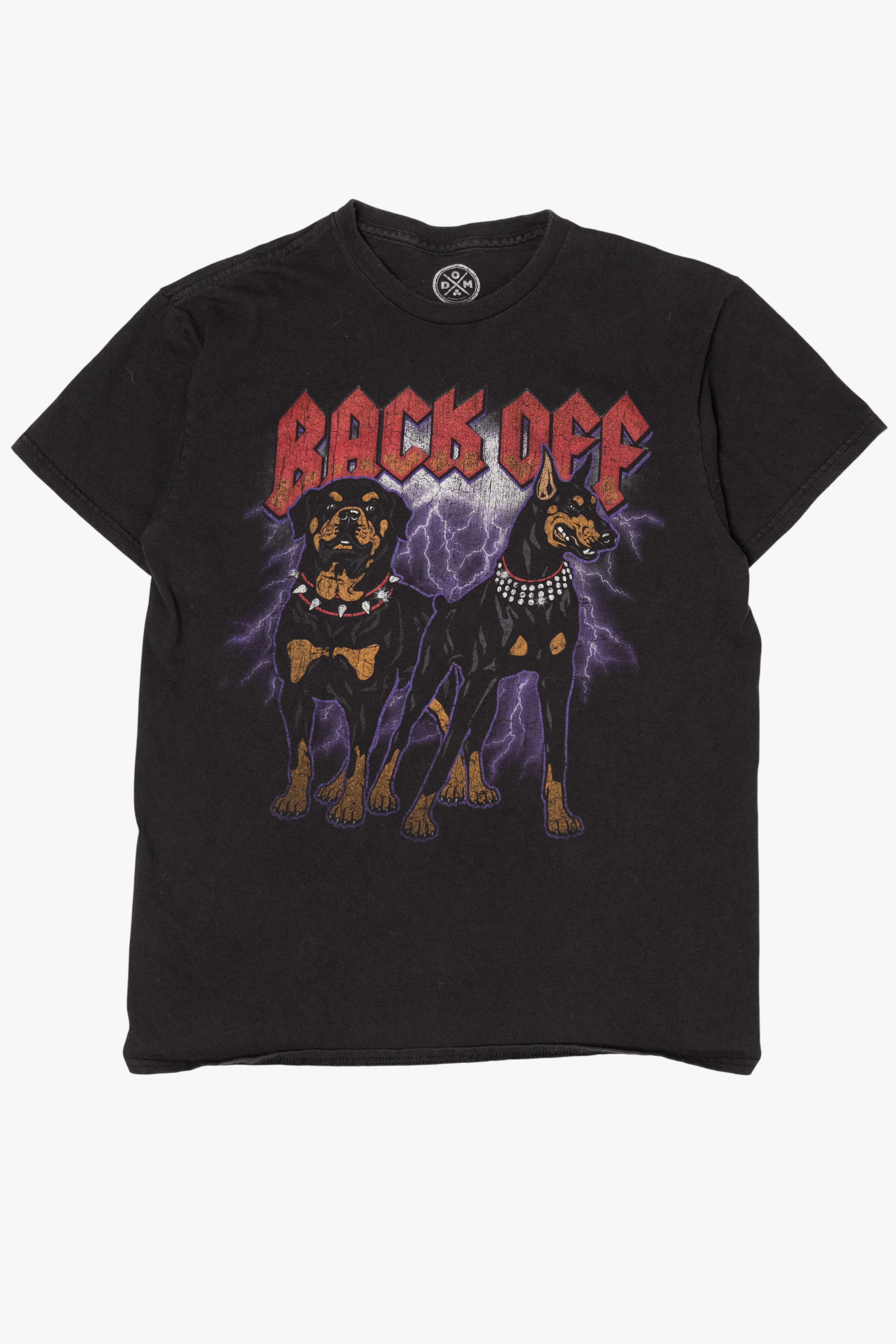 Black "Back Off" Guard Dogs T-Shirt (2010s)