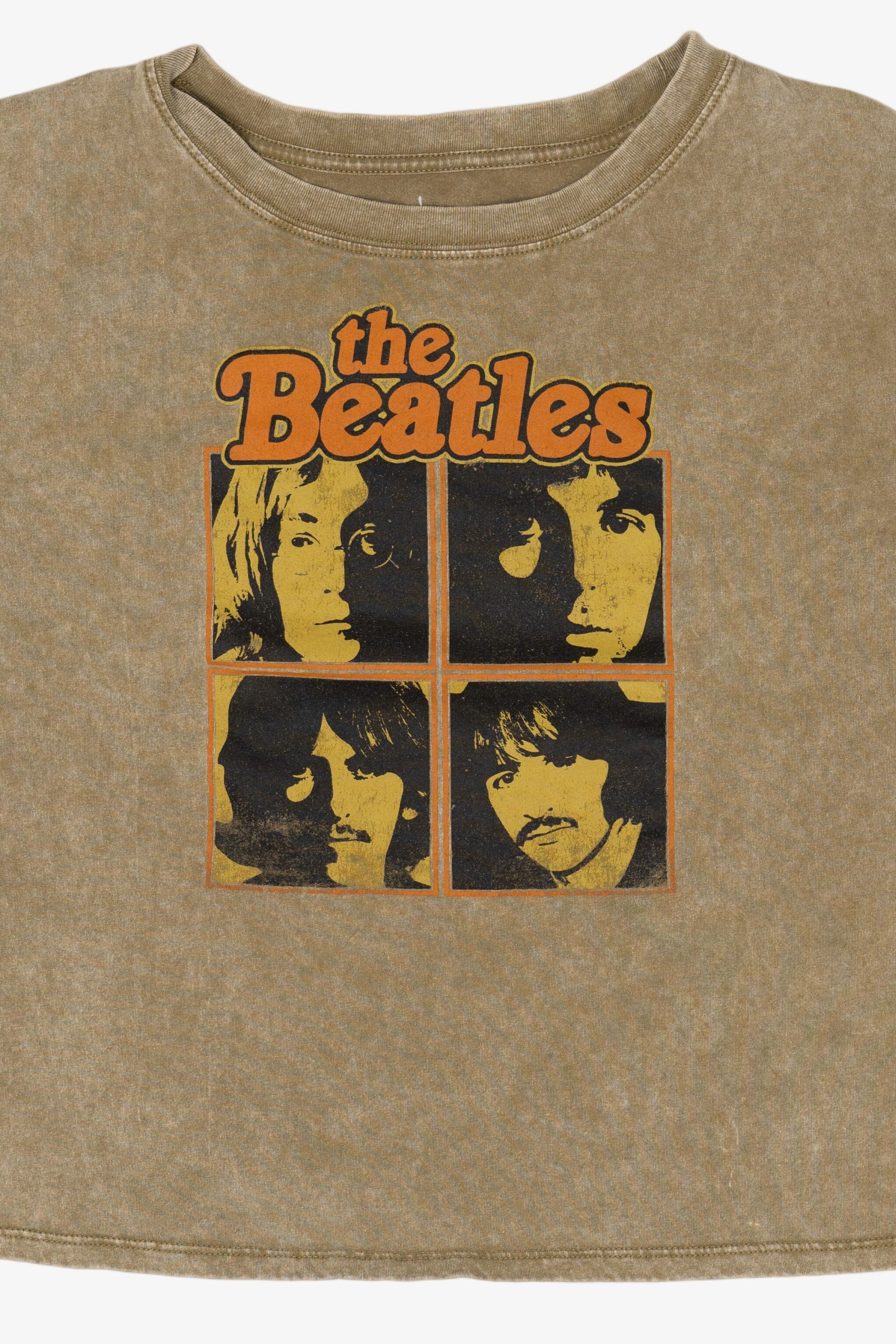 Light Brown The Beatles T-Shirt (2010s)