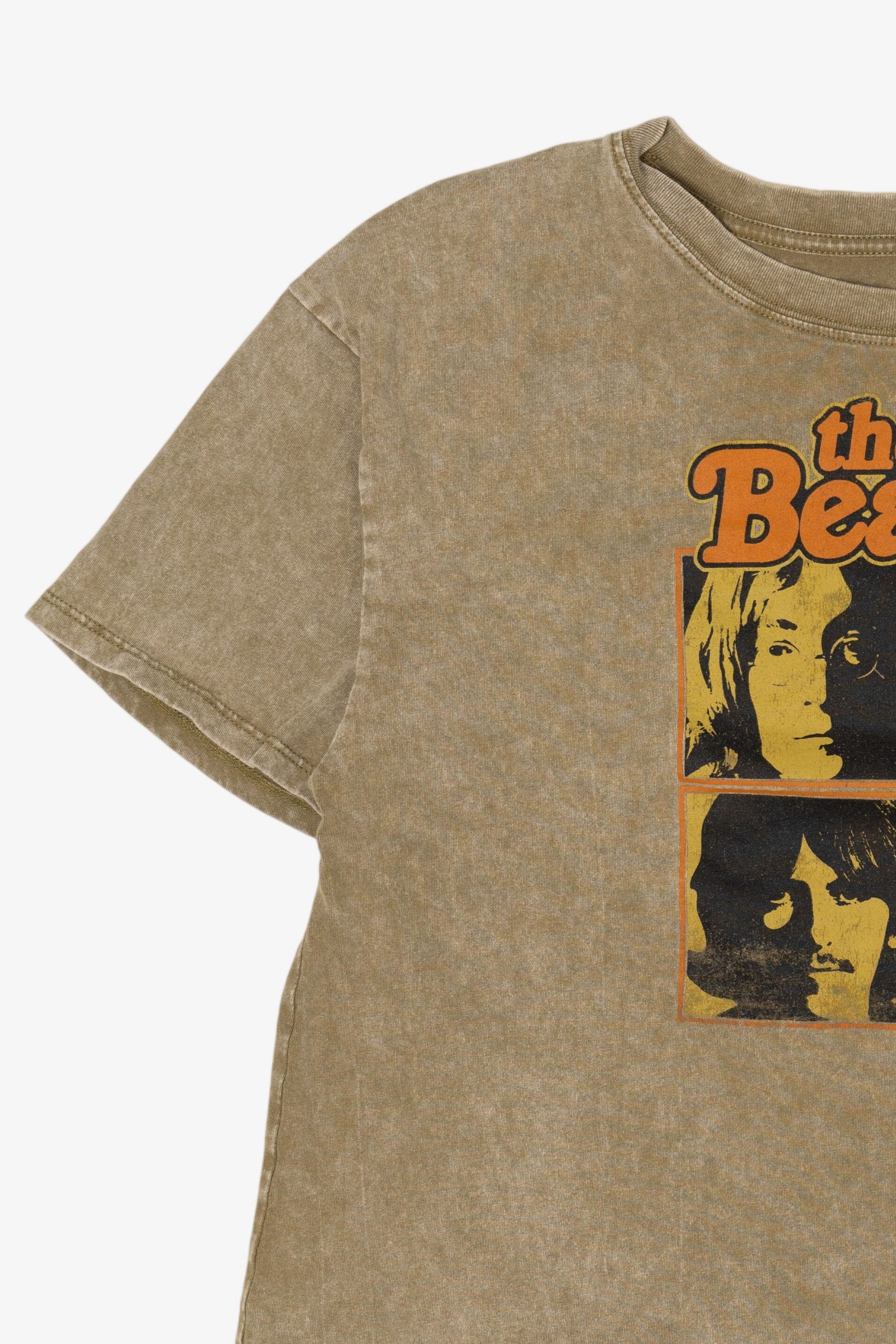 Light Brown The Beatles T-Shirt (2010s)