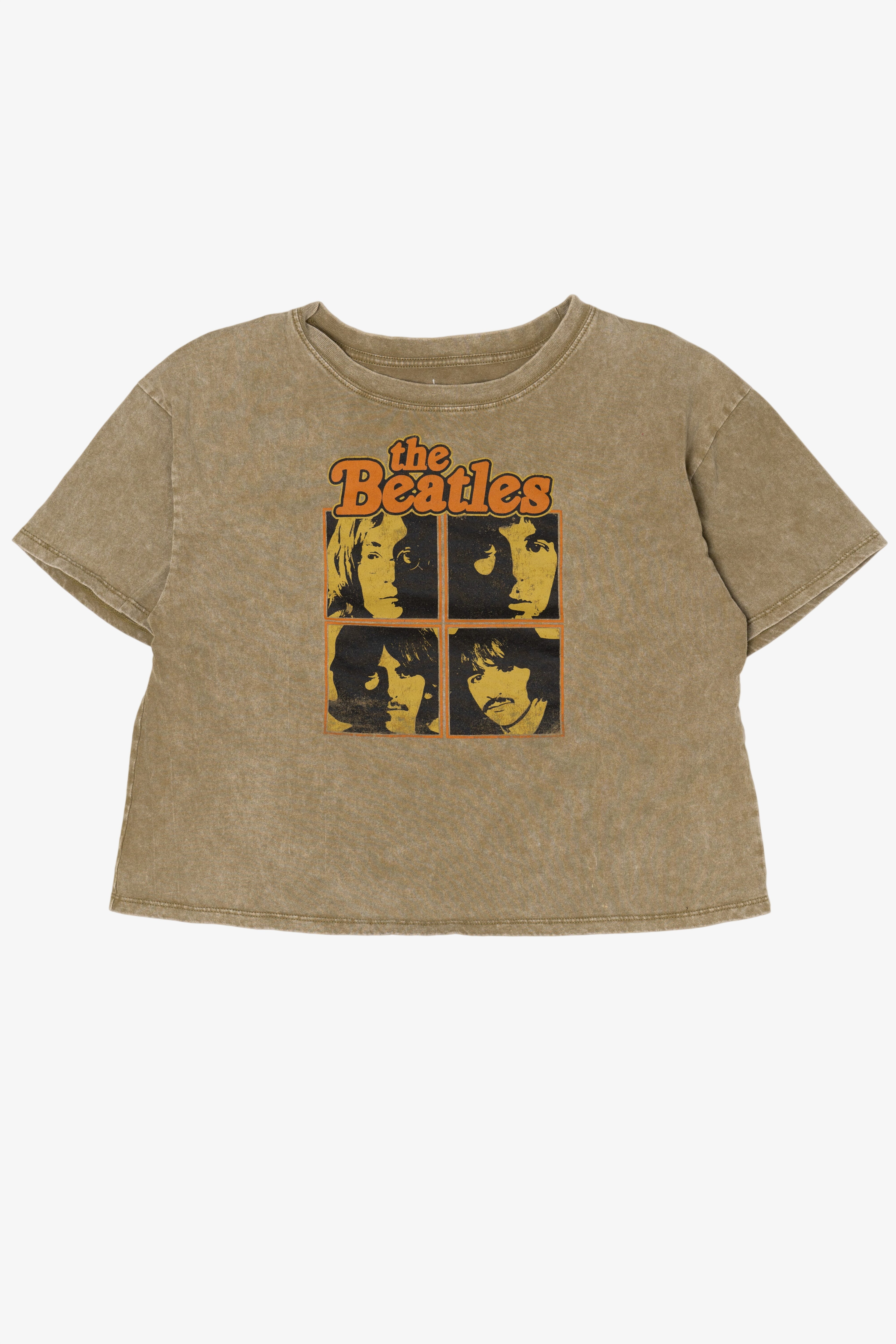 Light Brown The Beatles T-Shirt (2010s)