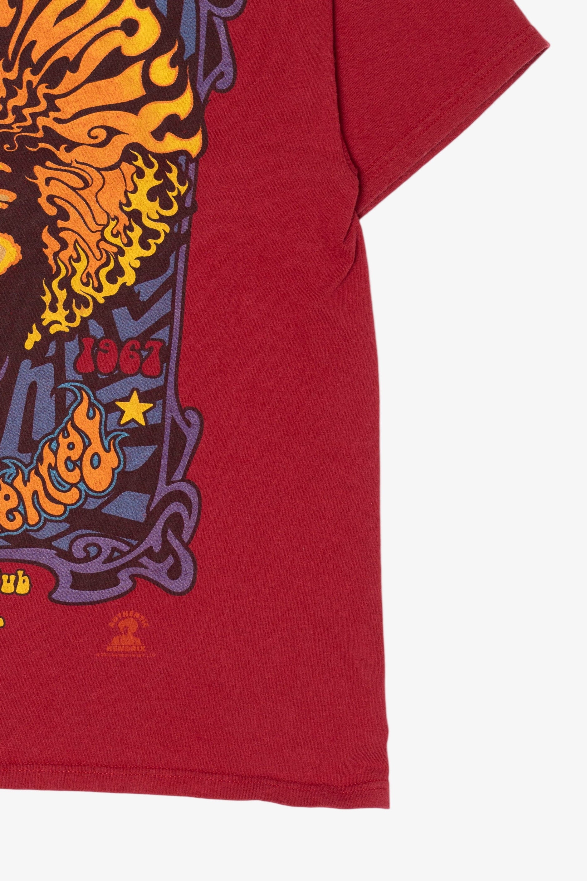 Red Jimi Hendrix "Are You Experienced" T-Shirt (2010s)