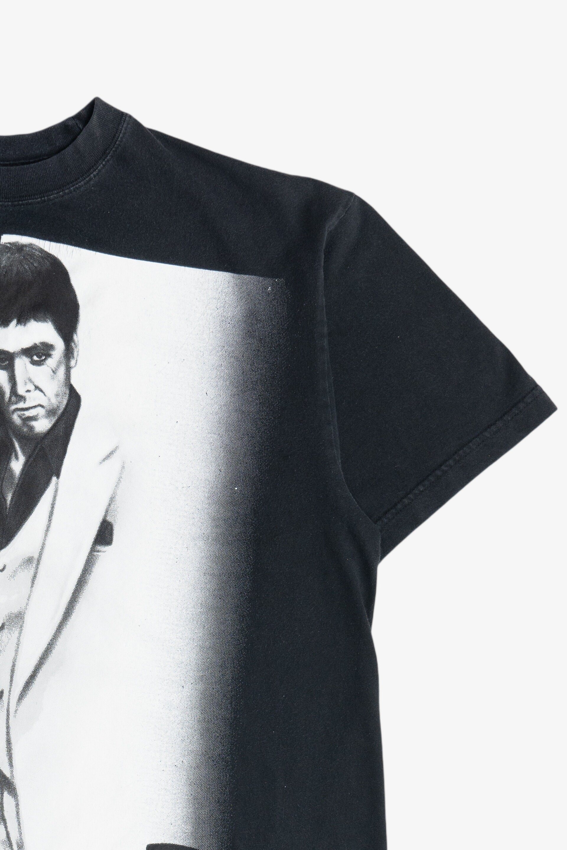 "Scarface" Glittery Text T-Shirt (2010s)
