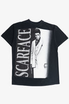 "Scarface" Glittery Text T-Shirt (2010s)
