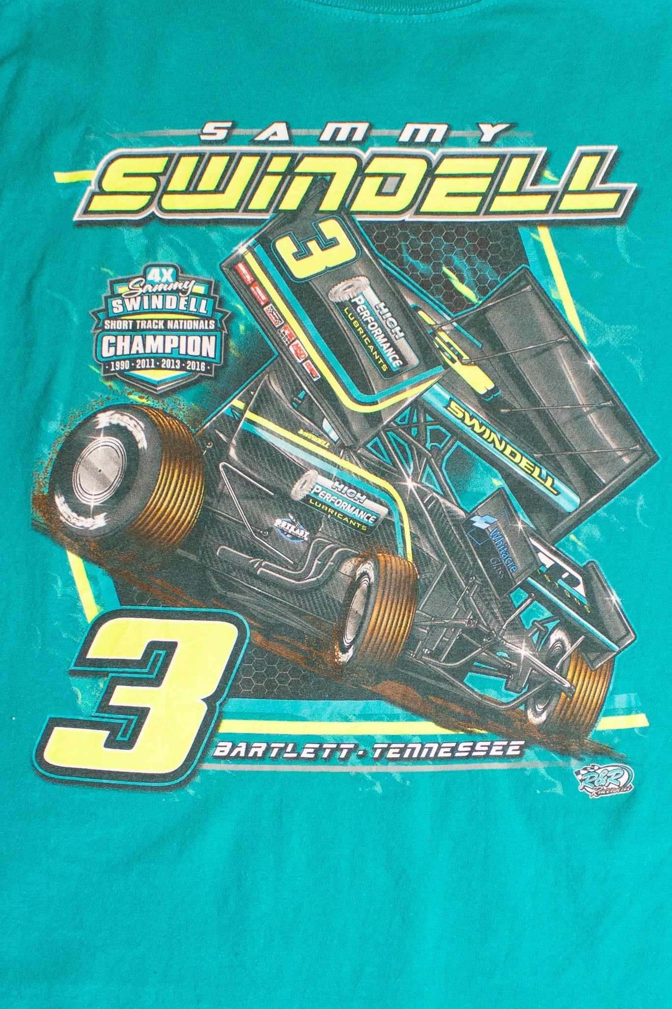 Vintage Sammy Swindell Sprint Car T-Shirt (2000s)