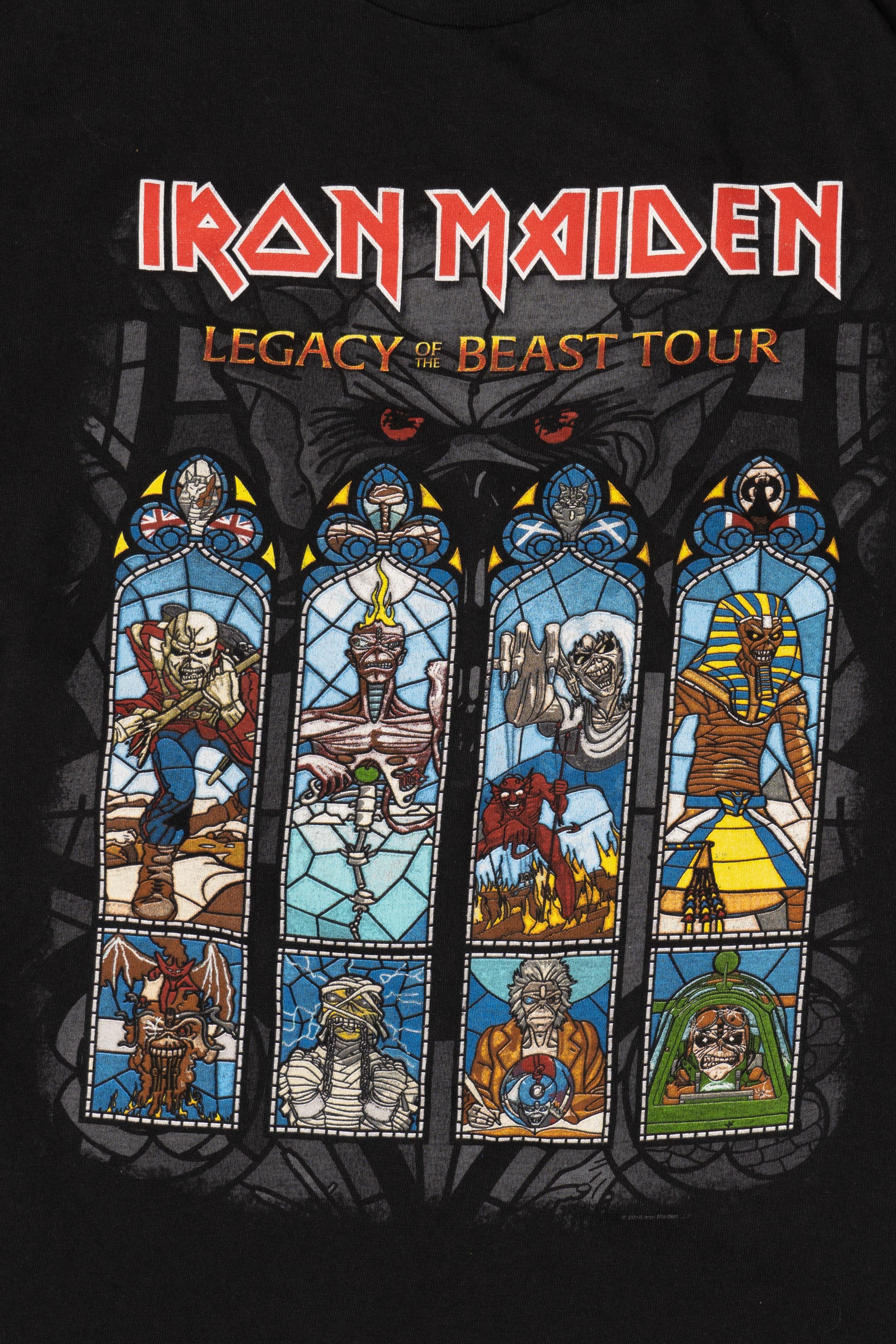 Iron Maiden Legacy Of The Beast Tour T-Shirt (2010s)