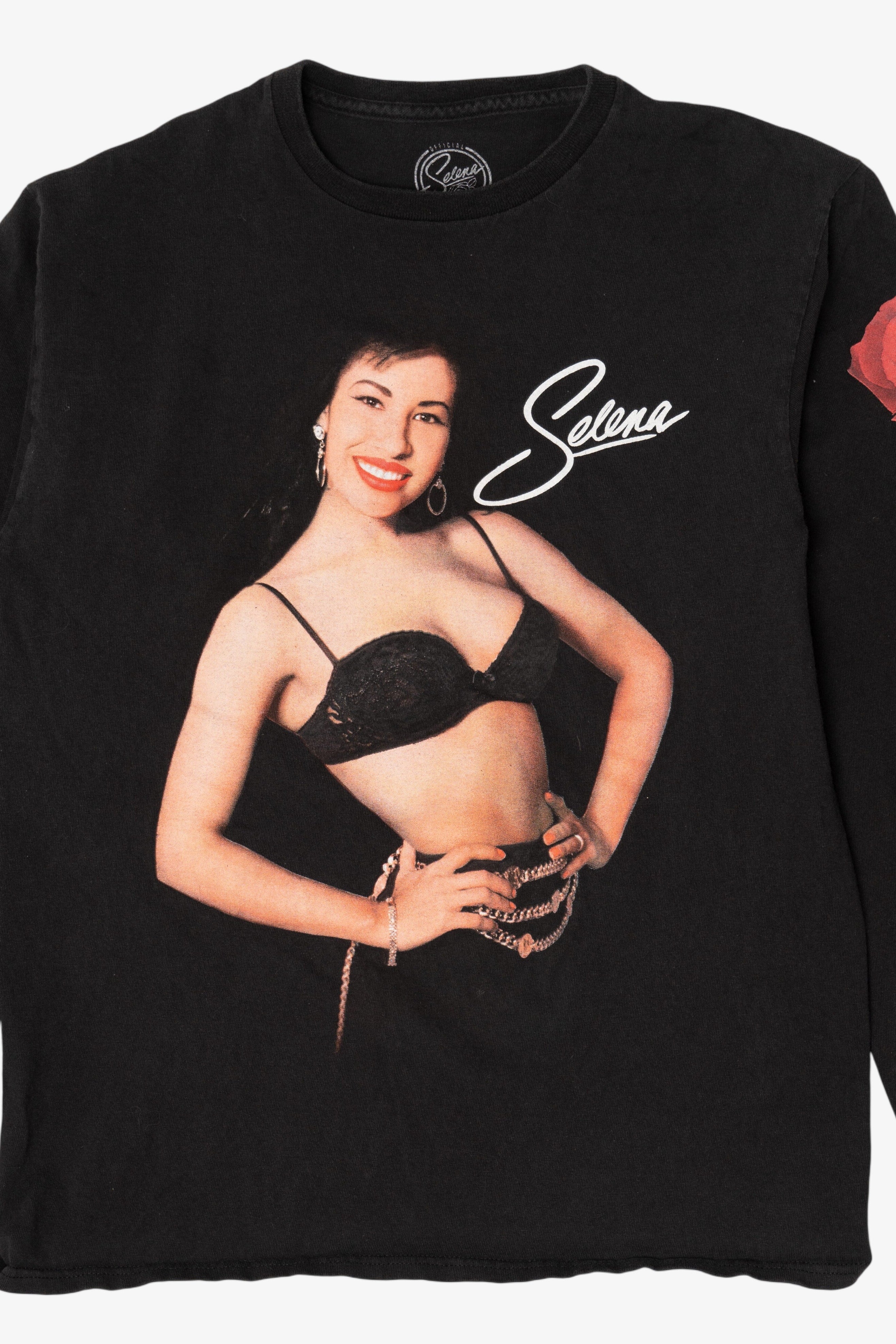 Black Selena Long Sleeve T-Shirt (2010s)
