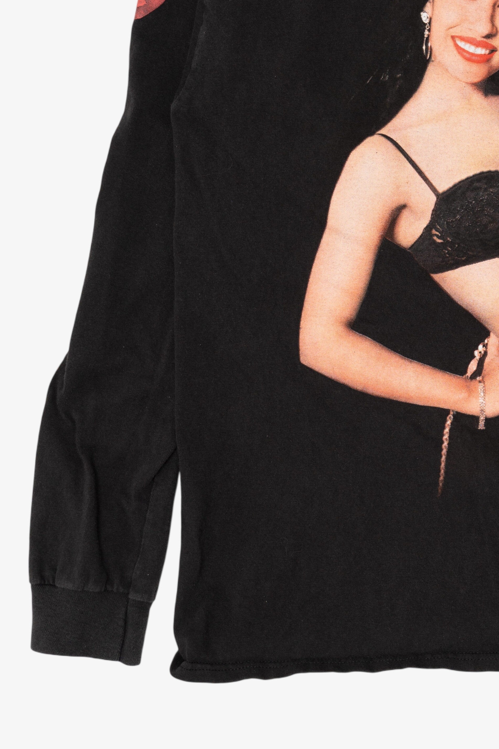 Black Selena Long Sleeve T-Shirt (2010s)