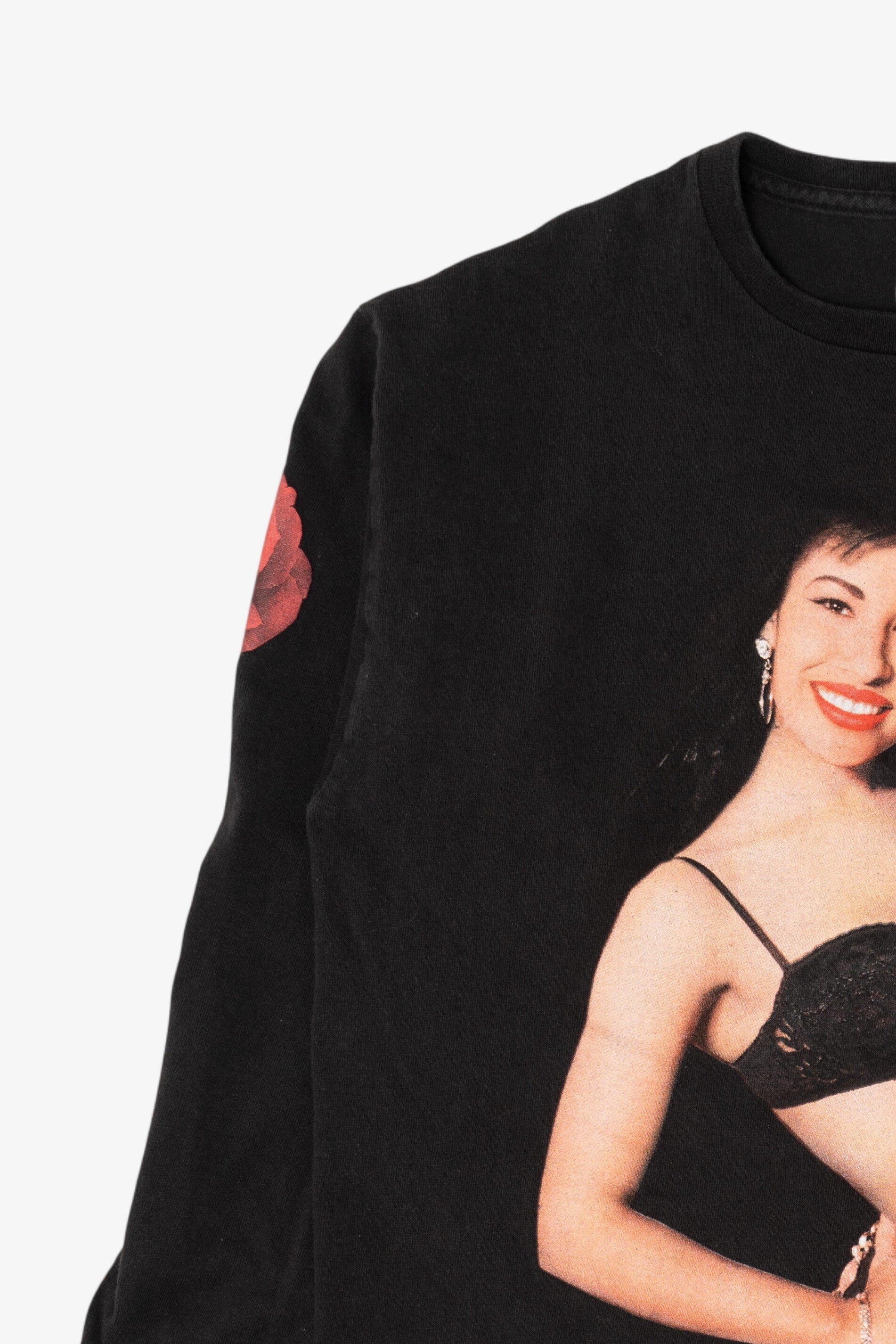 Black Selena Long Sleeve T-Shirt (2010s)