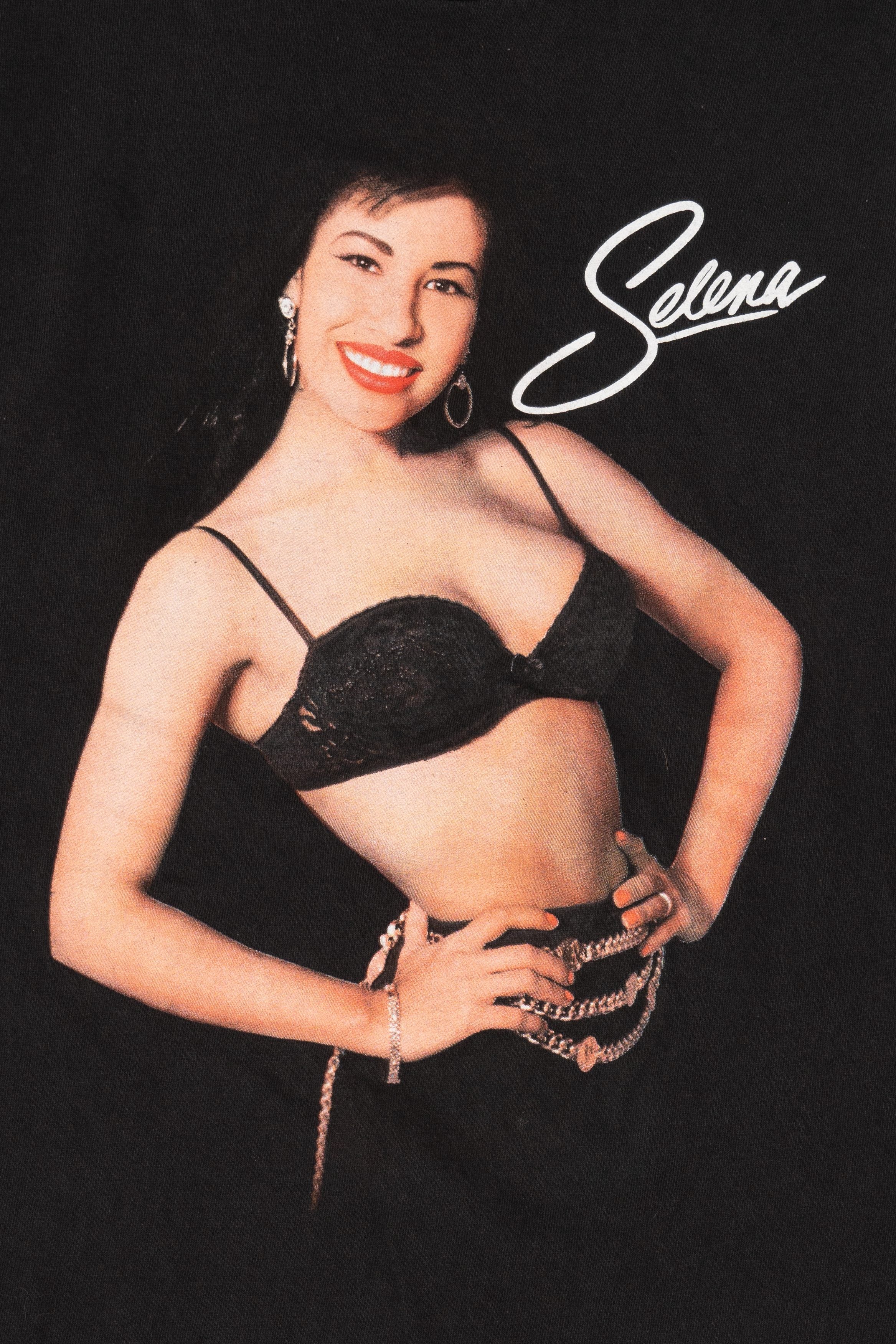 Black Selena Long Sleeve T-Shirt (2010s)