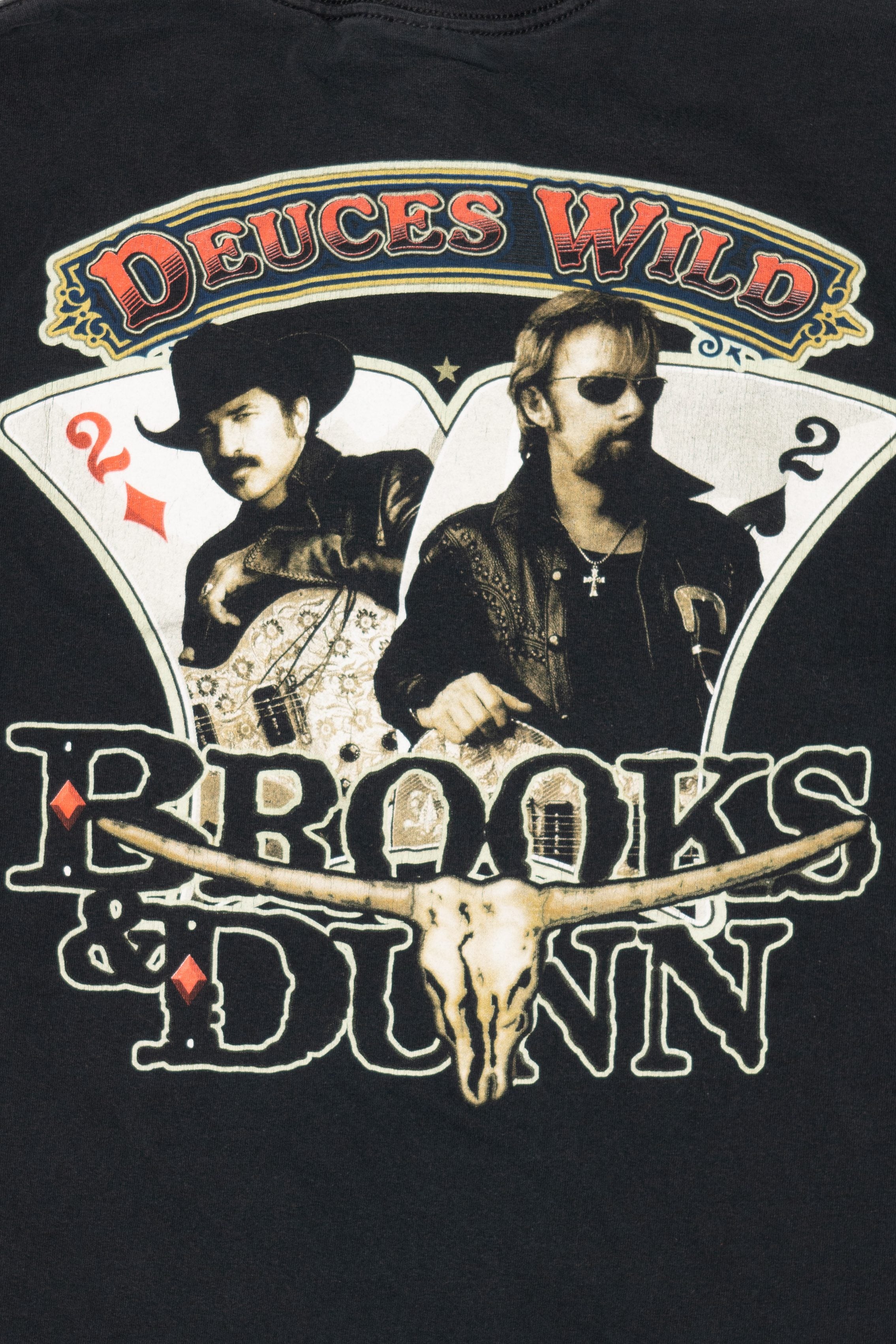 Deuces Wild Brooks Dunn T-Shirt (2010s)