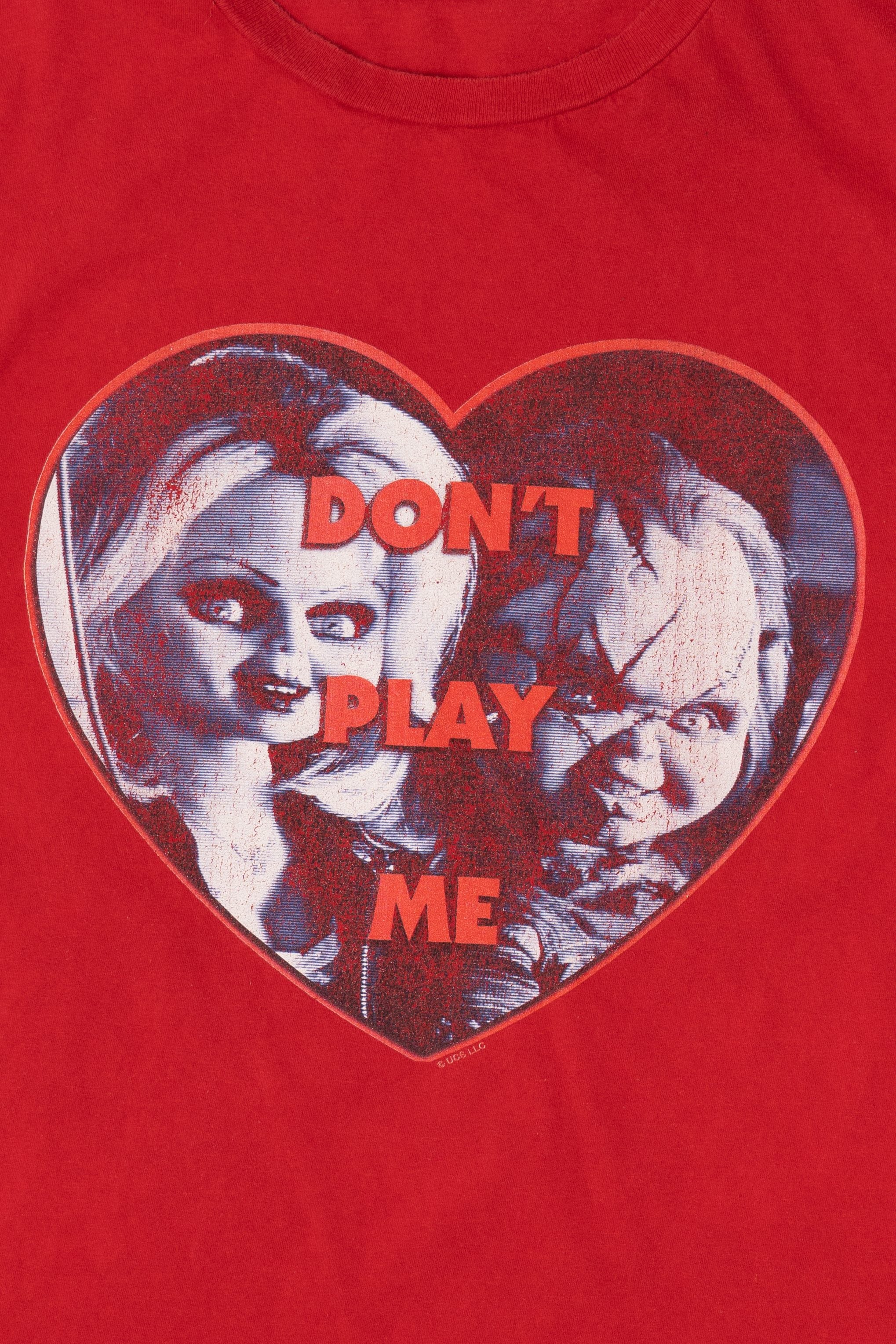 Chucky Valentines "Don't Play Me" T-Shirt (2020s)