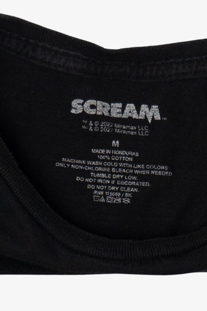 Black Scream Horror Movie T-Shirt (2020s)