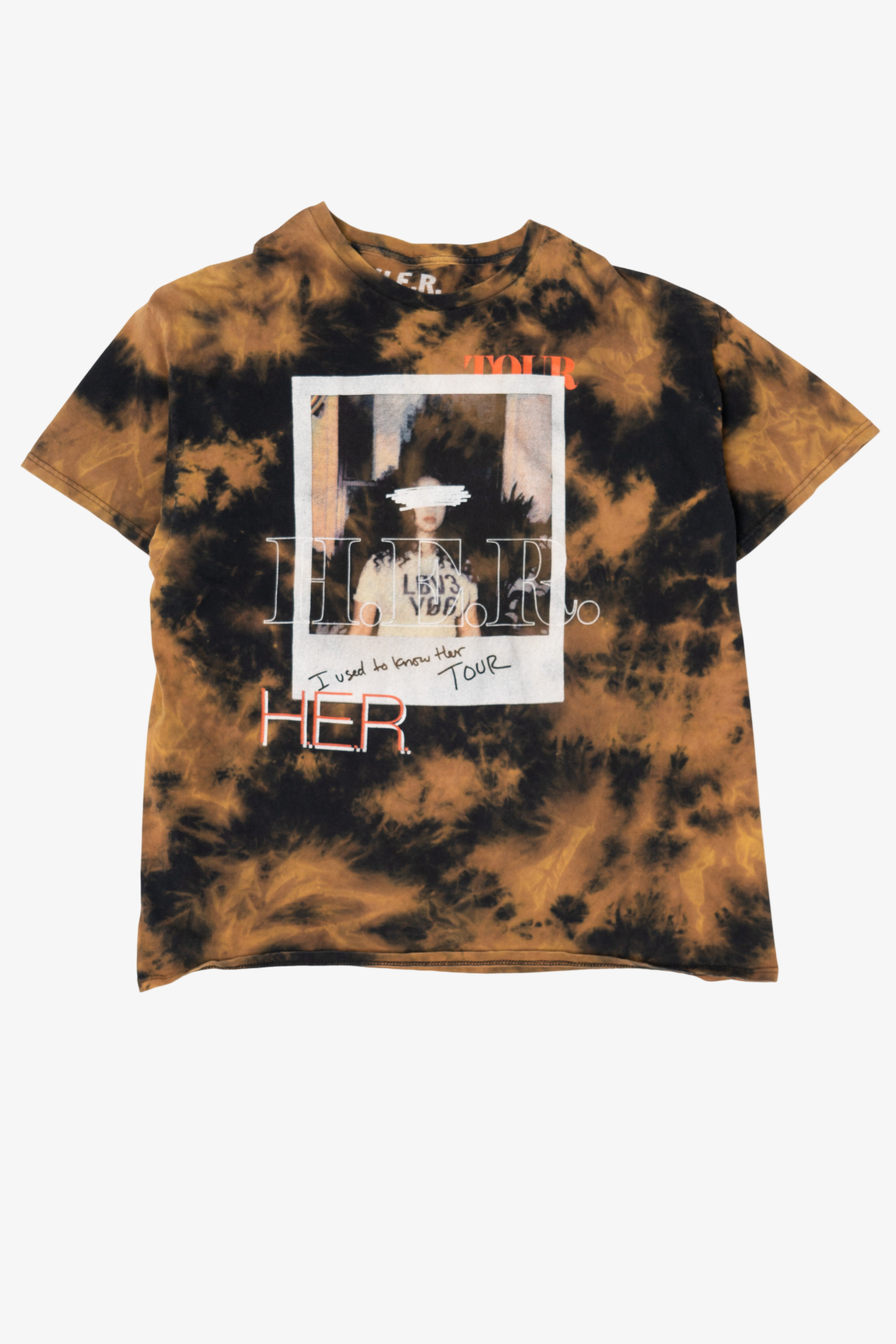 I Use To Know H.E.R. Tour Tie Dye T-Shirt (2020s)