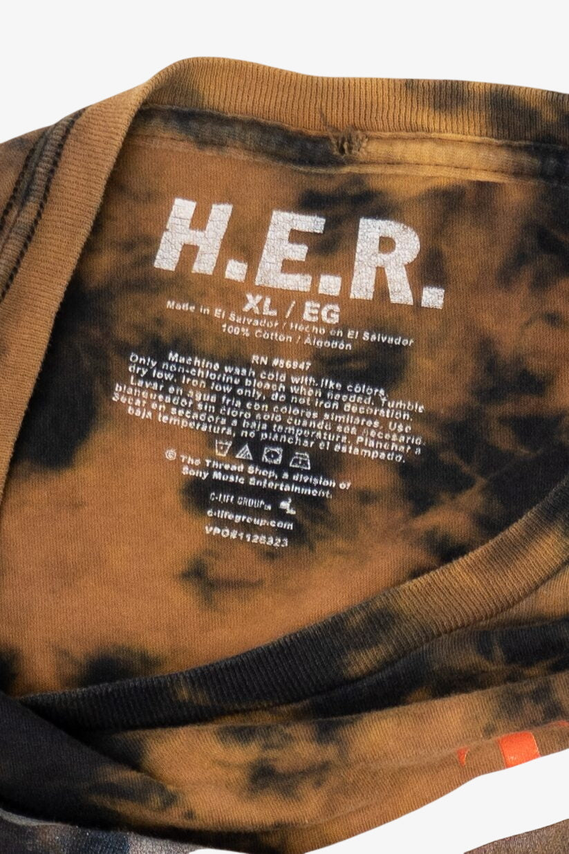 I Use To Know H.E.R. Tour Tie Dye T-Shirt (2020s)