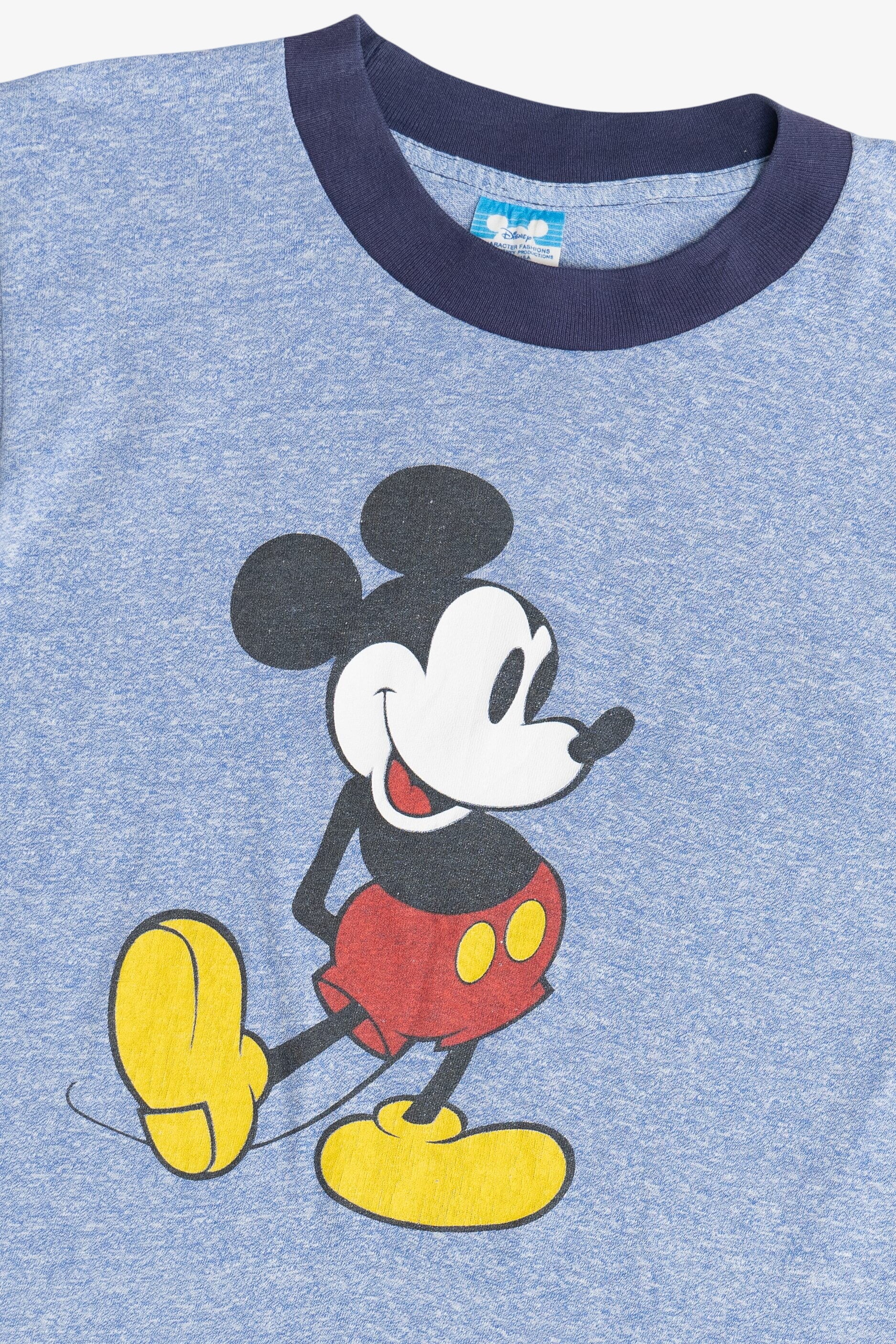Vintage Mickey Mouse Ringer T-Shirt (1990s)