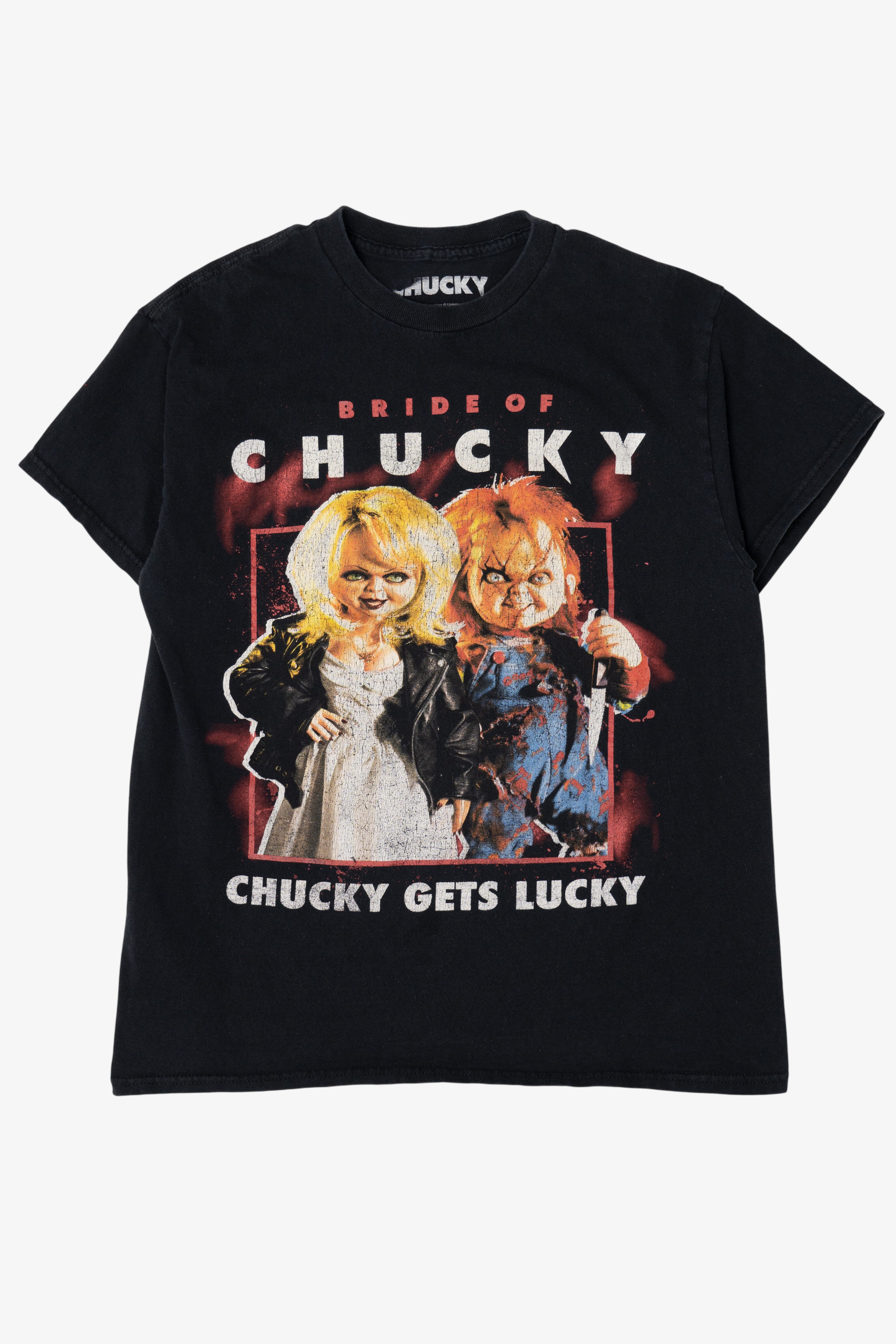 Bride Of Chucky "Chucky Gets Lucky" Horror Movie T-Shirt (2020s)