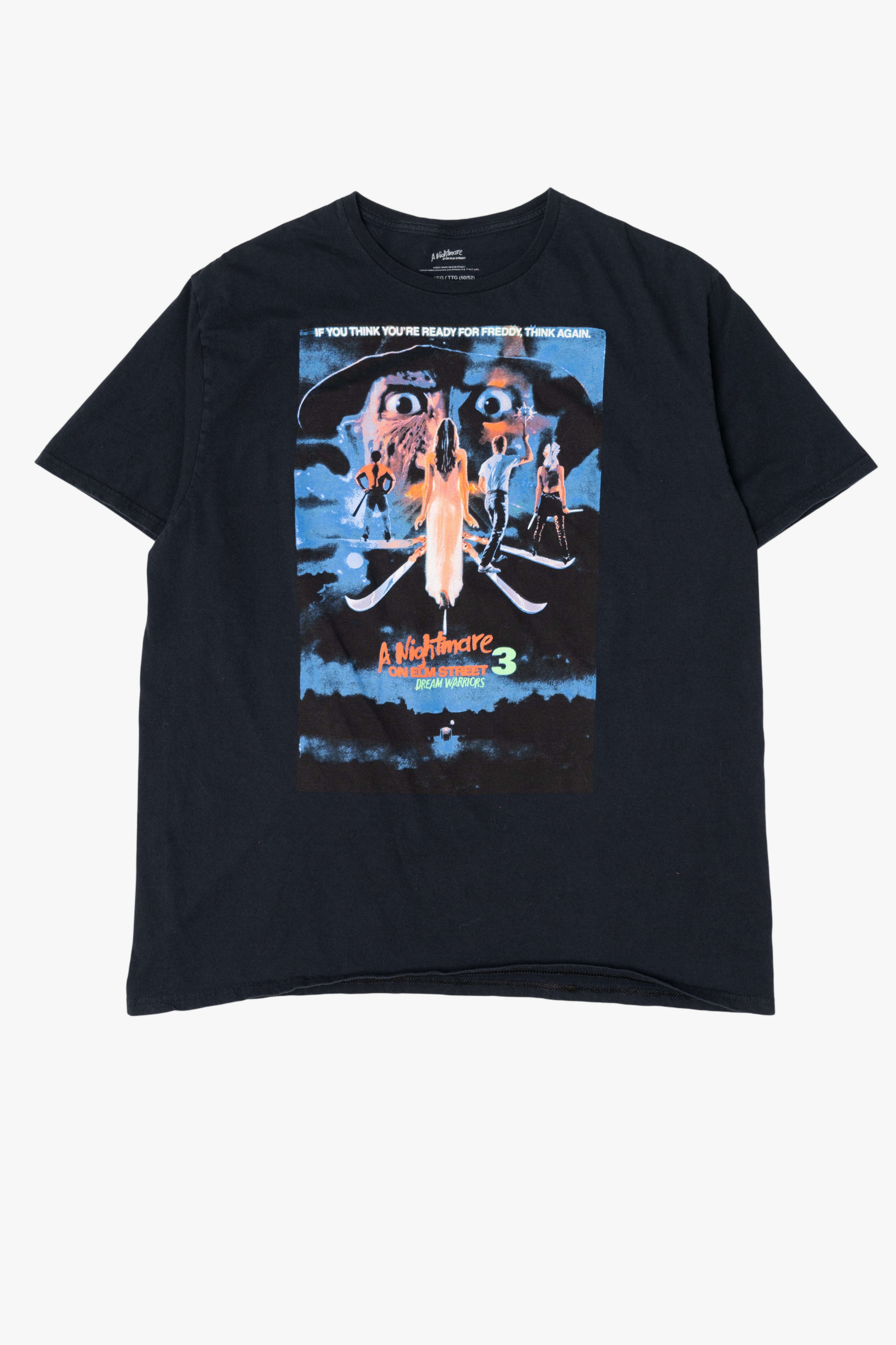 A Nightmare On Elm Street 3 "Dream Warriors" Horror Movie T-Shirt (2020s)