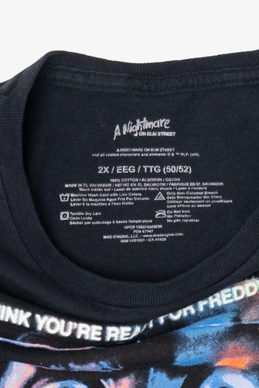 A Nightmare On Elm Street 3 "Dream Warriors" Horror Movie T-Shirt (2020s)