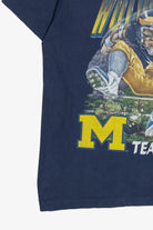 Vintage Michigan Wolverines "Tear 'Em Up" University Of Michigan Football T-Shirt (1990s)
