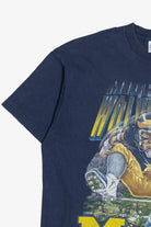Vintage Michigan Wolverines "Tear 'Em Up" University Of Michigan Football T-Shirt (1990s)