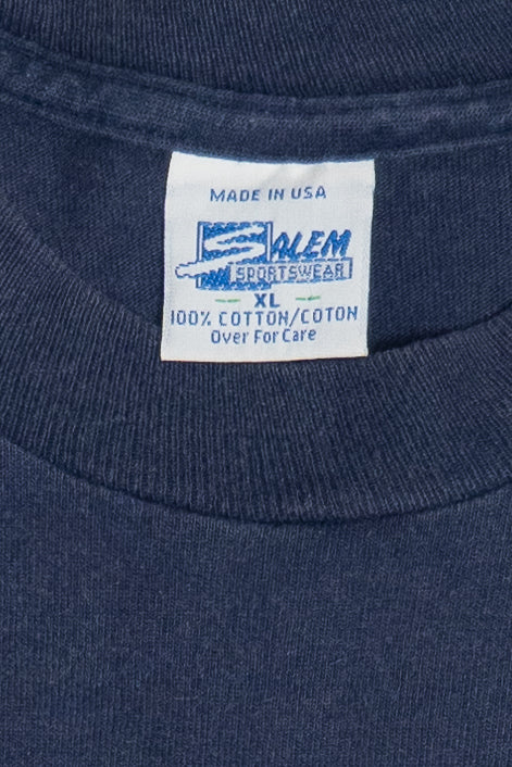 Vintage Michigan Wolverines "Tear 'Em Up" University Of Michigan Football T-Shirt (1990s)