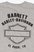 Gray Harley Davidson Barnett El Paso, Texas T-Shirt (2010s)