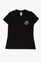 Black Harley Davidson V-Neck French Quarter Bourbon Street T-Shirt (2010s)