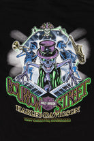 Black Harley Davidson V-Neck French Quarter Bourbon Street T-Shirt (2010s)