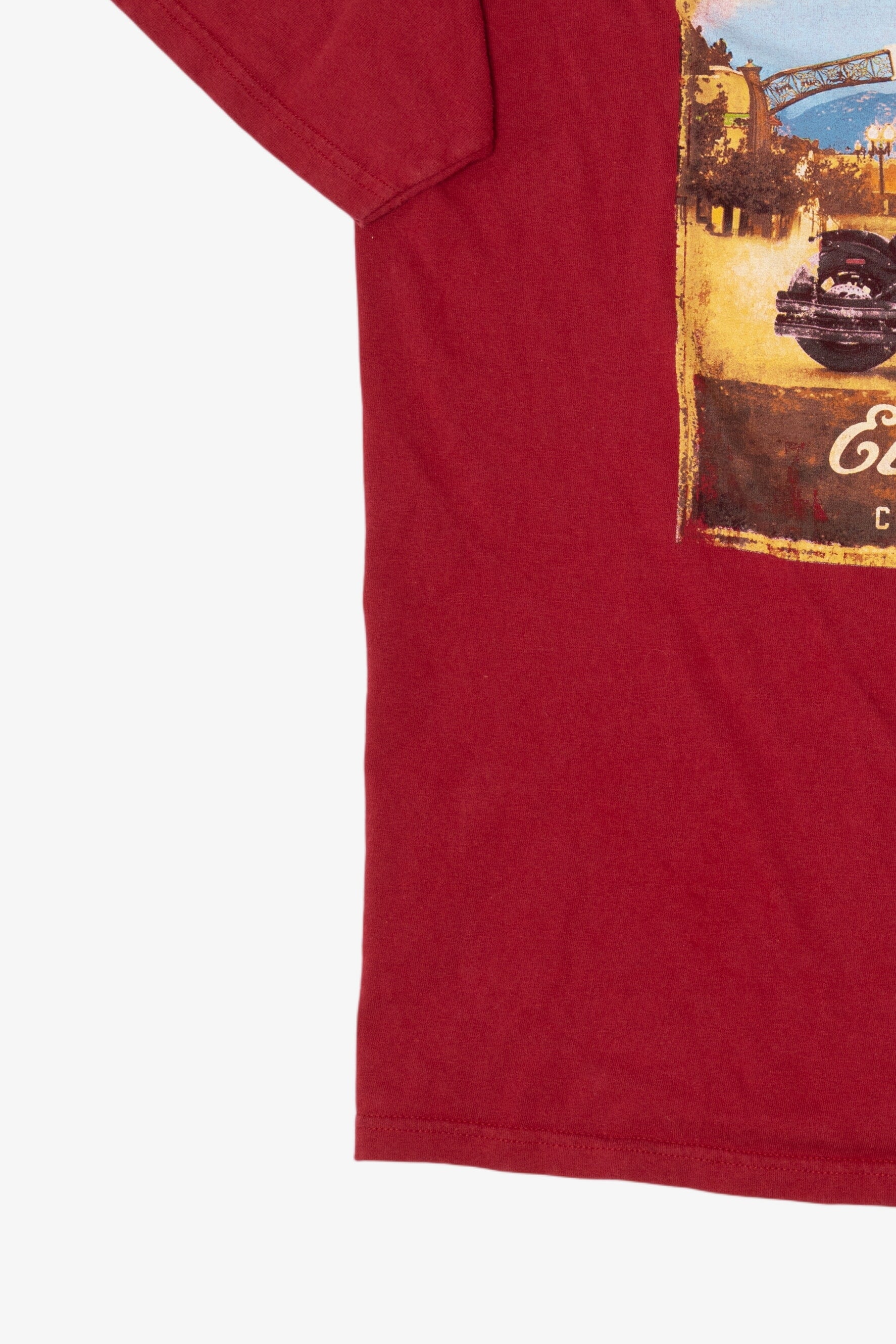 Red Indian Motorcycle El Cajon California T-Shirt (2010s)