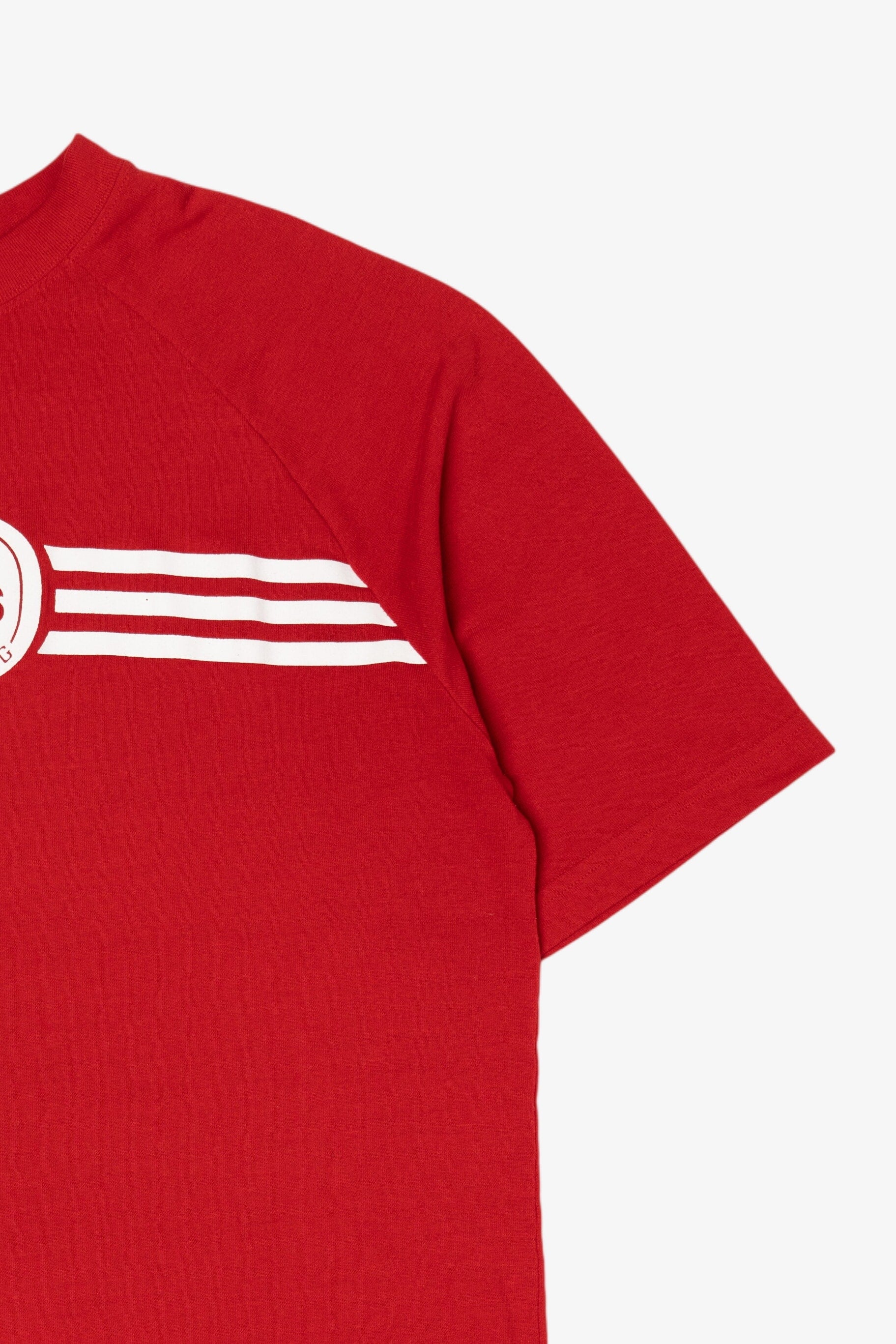 Red Adidas Athletic T-Shirt (2010s)