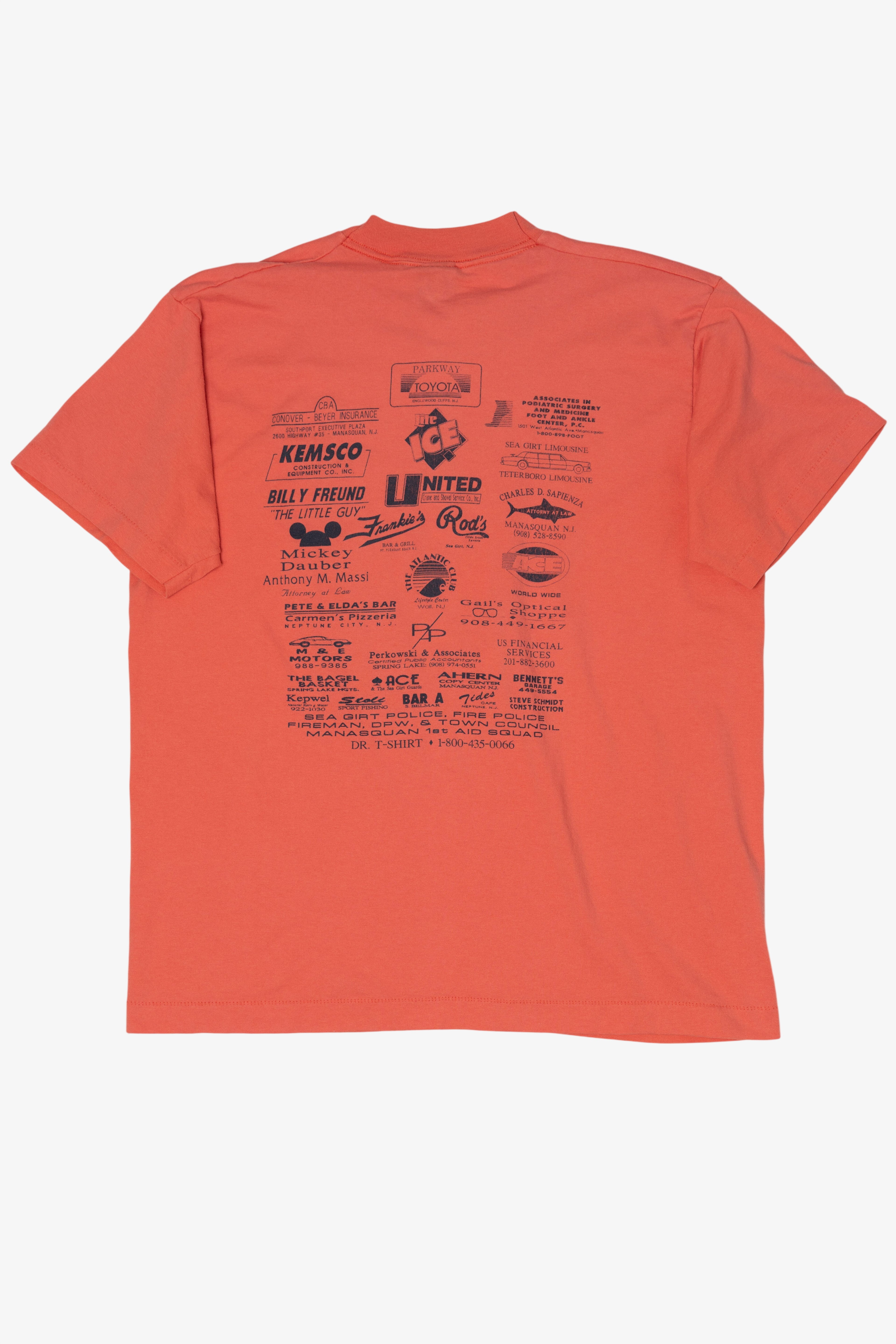 Vintage Parker House Fun Run Benefit For Multiple Sclerosis Single Stitch T-Shirt (1990s)