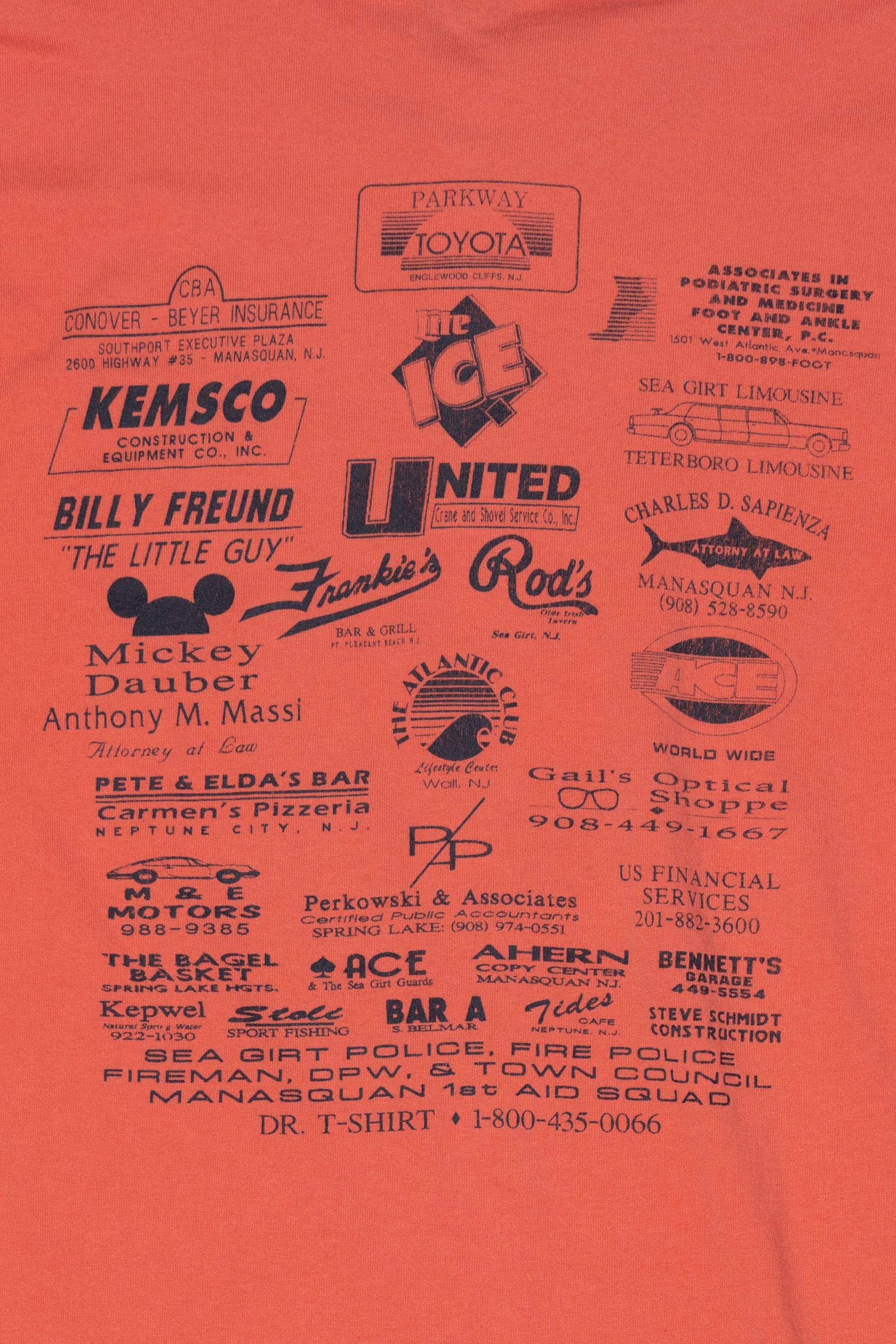 Vintage Parker House Fun Run Benefit For Multiple Sclerosis Single Stitch T-Shirt (1990s)