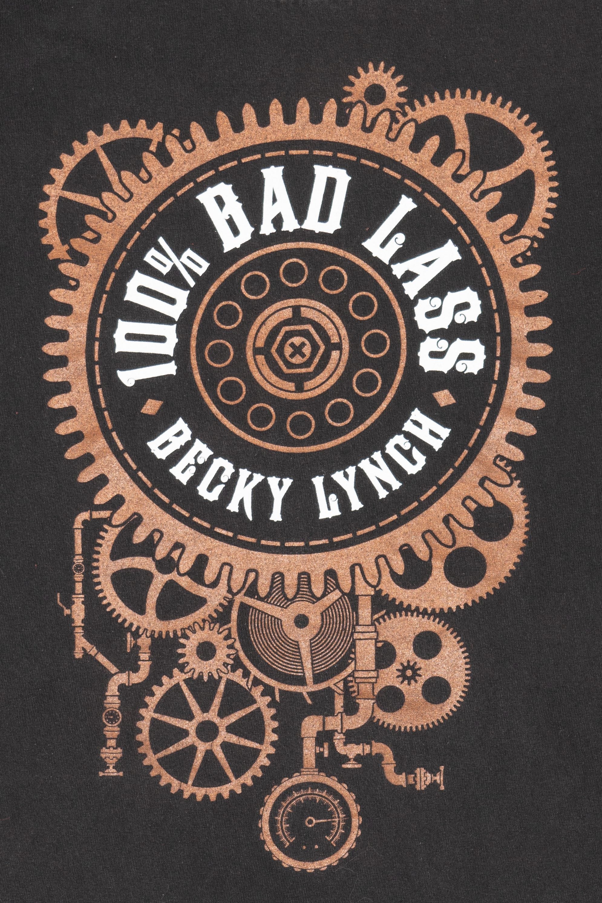 100% Bad Lass Becky Lynch T-Shirt (2010s)