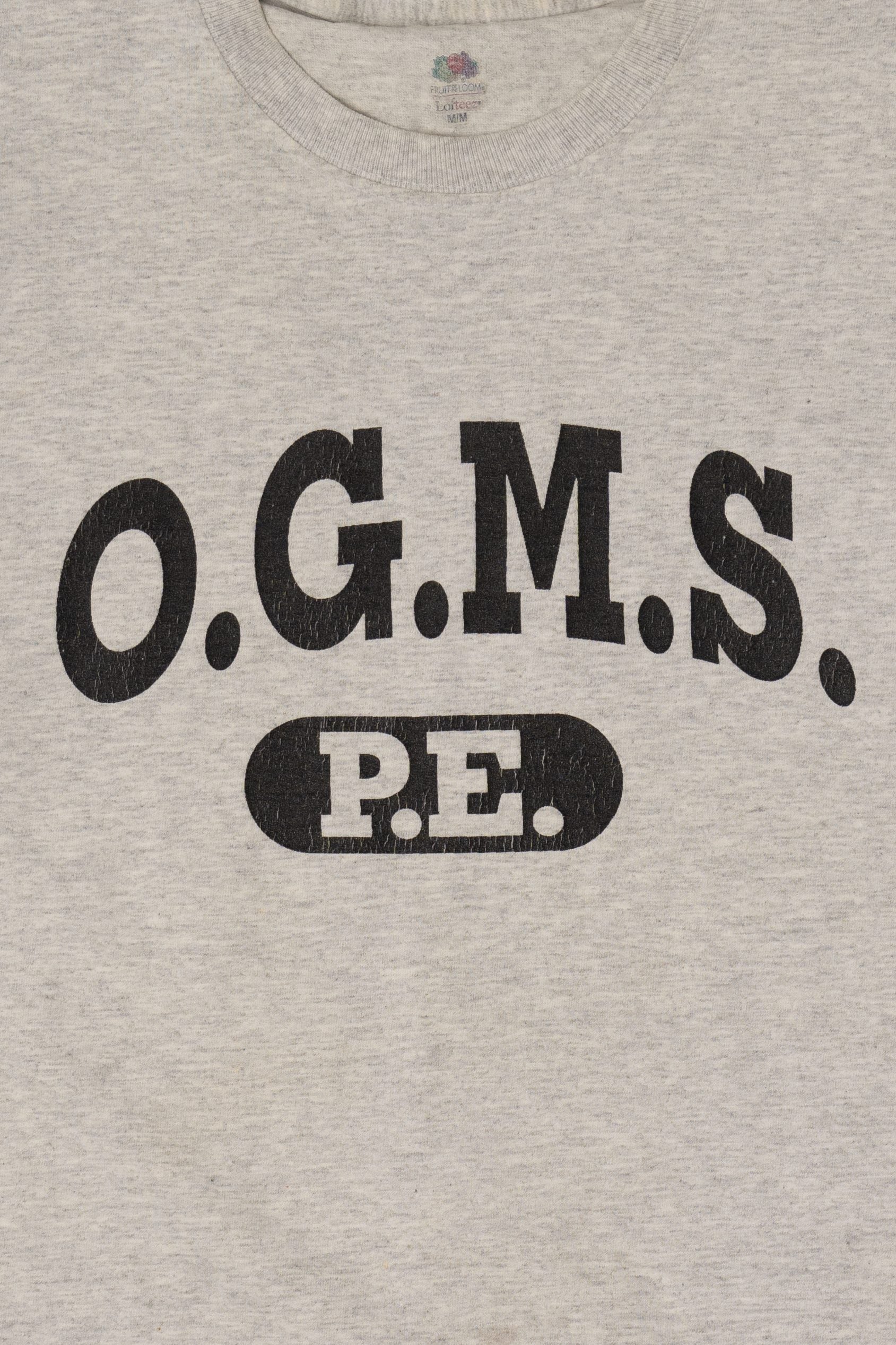 Gray O.G.M.S. P.E. T-Shirt (2000s)