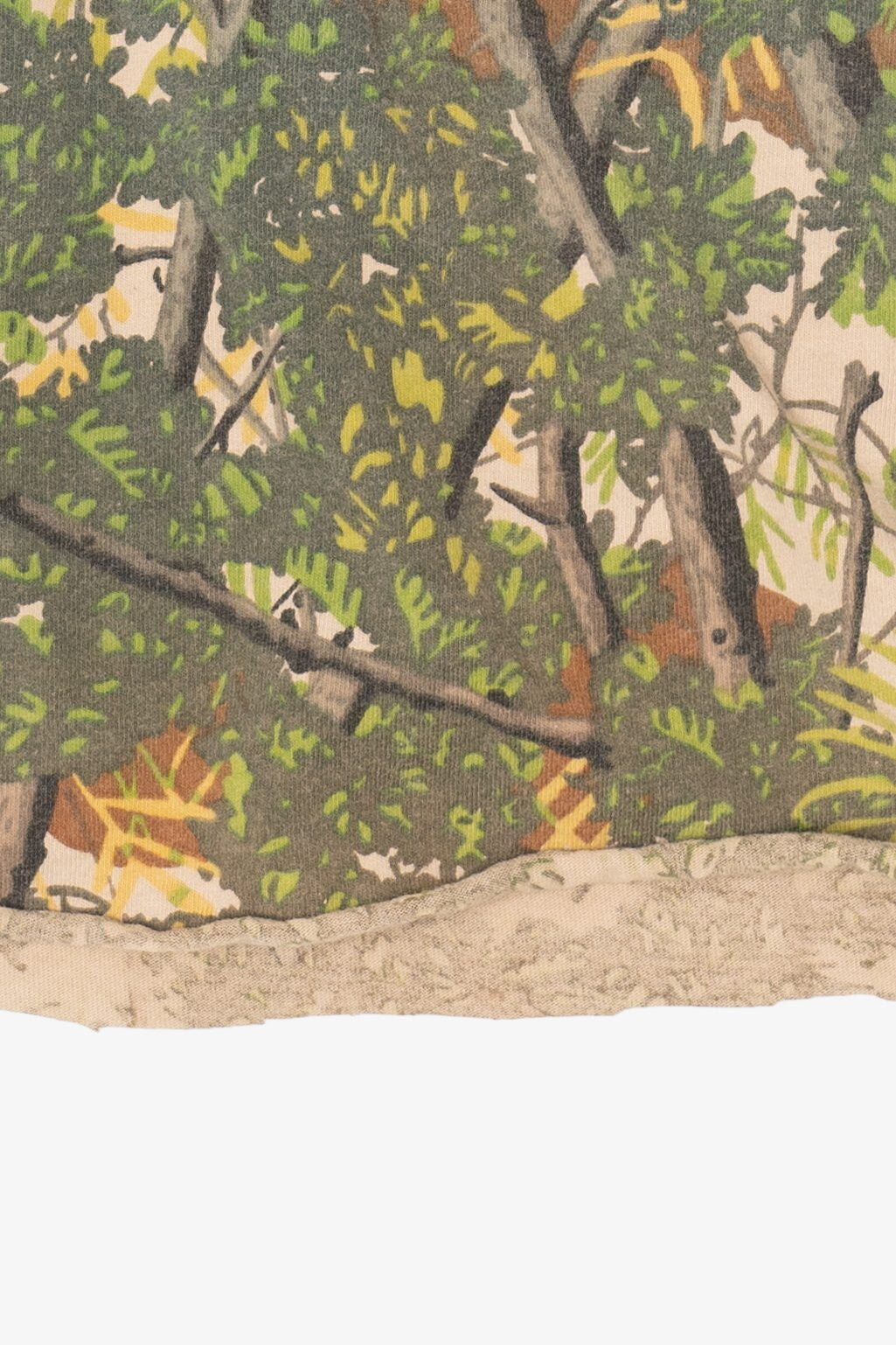 Vintage Camouflage Bush Lan Long Sleeve T-Shirt (1980s)