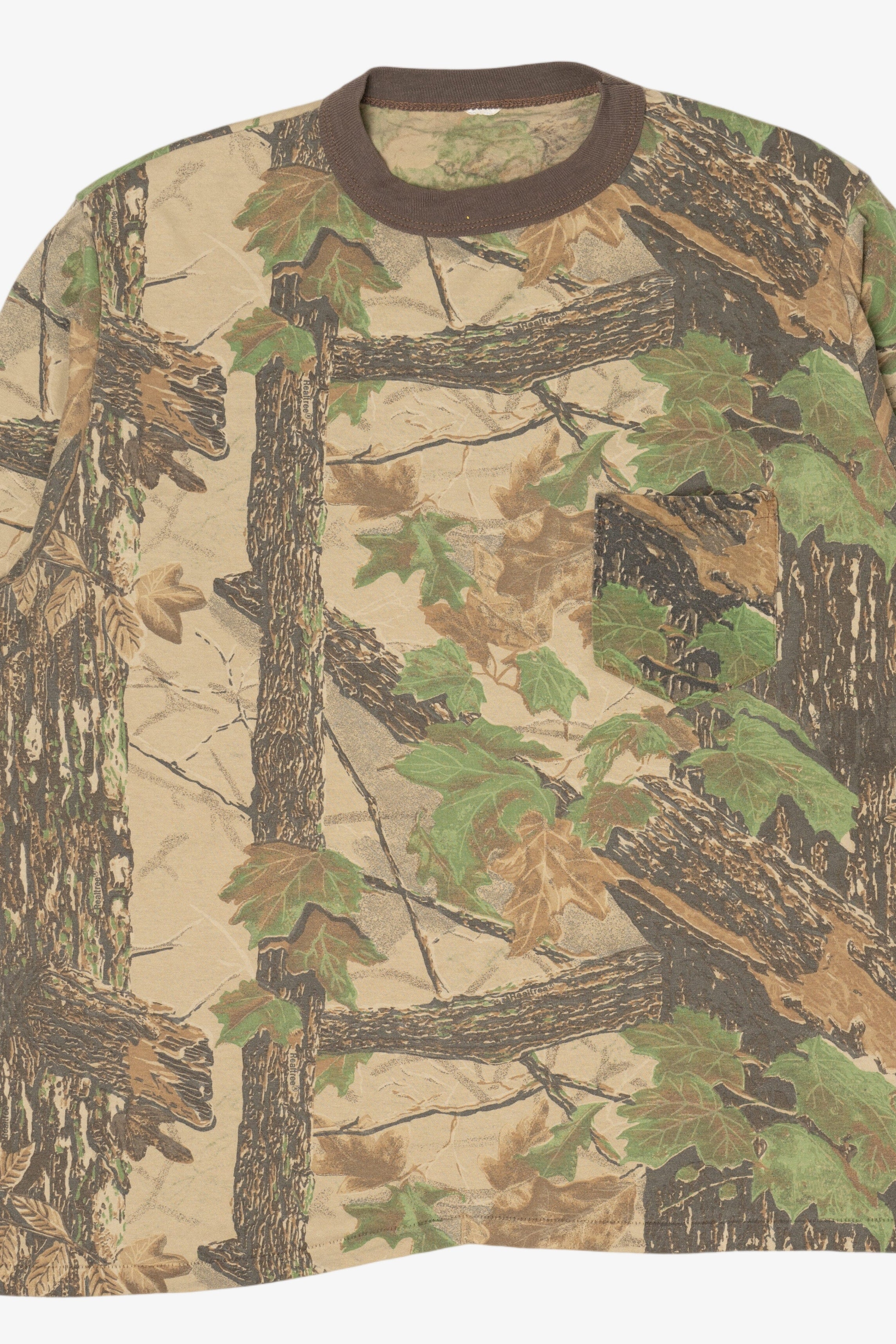 Vintage Camouflage Long Sleeve T-Shirt (1990s)