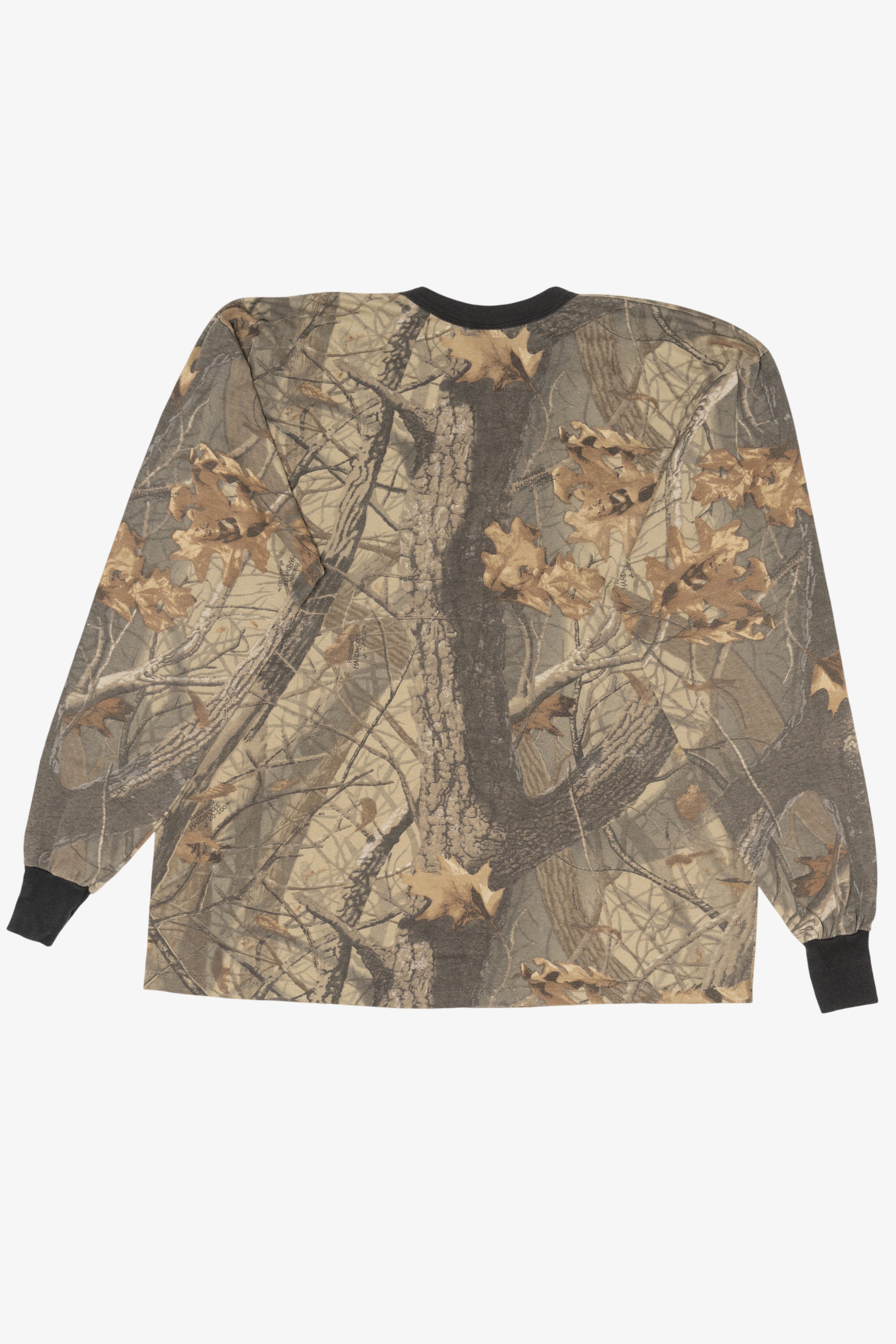 Vintage Tee Swing Camouflage Long Sleeve T-Shirt (1980s)
